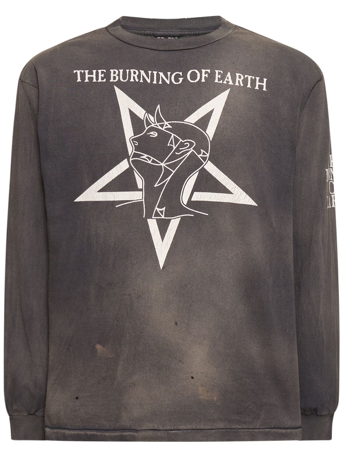 T-shirt Burn Of Earth - SAINT MICHAEL - Modalova