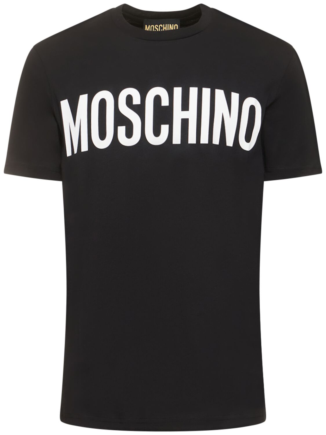 T-shirt In Cotone Con Logo - MOSCHINO - Modalova