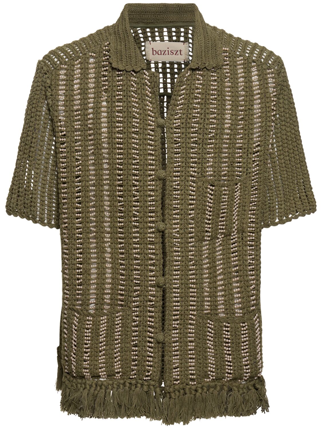 Camicia In Cotone Crochet - BAZISZT - Modalova