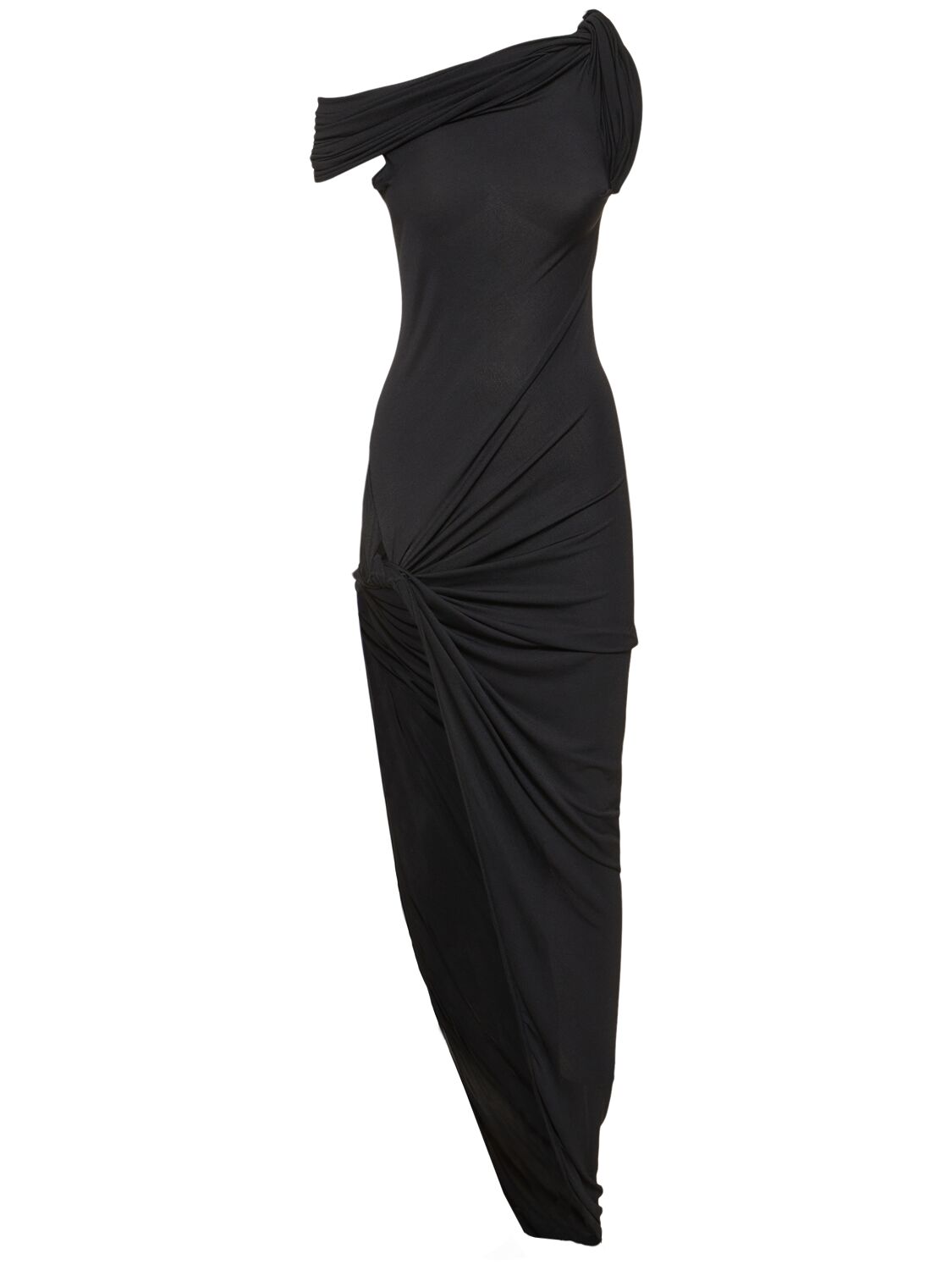 Sienna Twist-shoulder Asymmetric Dress - RICK OWENS - Modalova