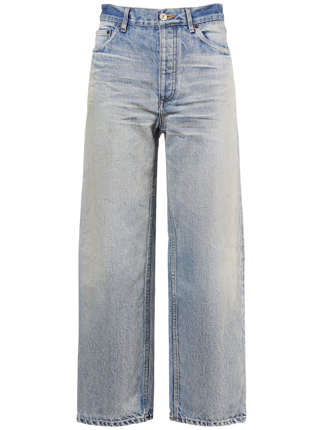 Jeans In Denim Ankle Cut - BALENCIAGA - Modalova