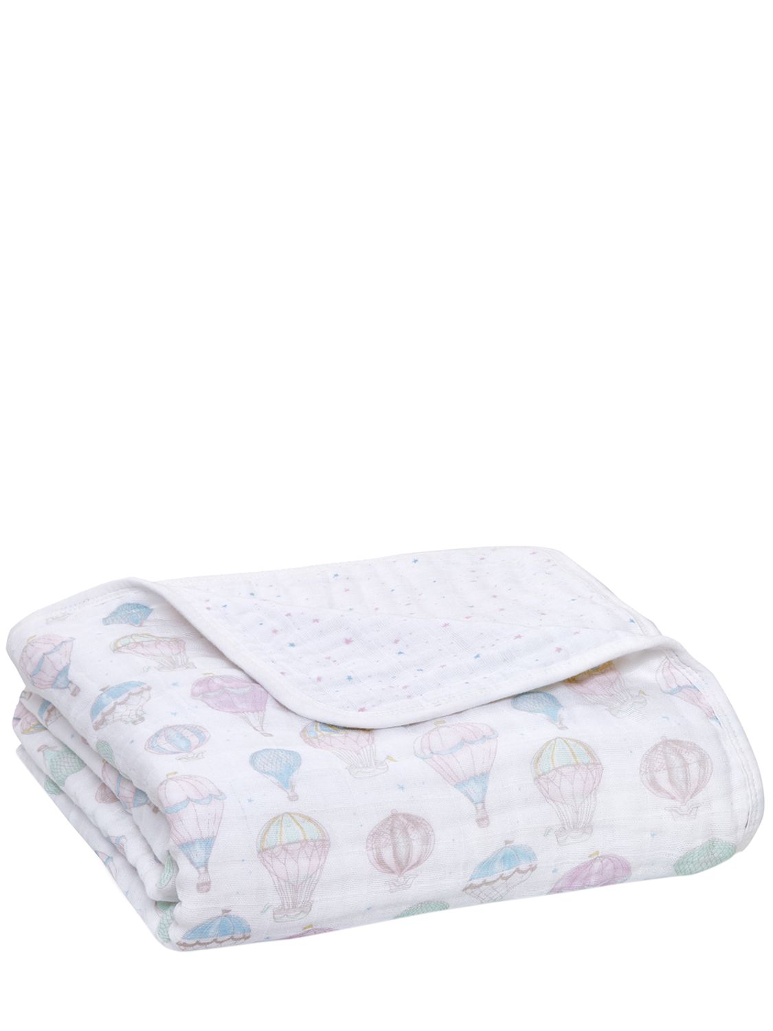 Printed Organic Cotton Muslin Blanket - ADEN + ANAIS - Modalova