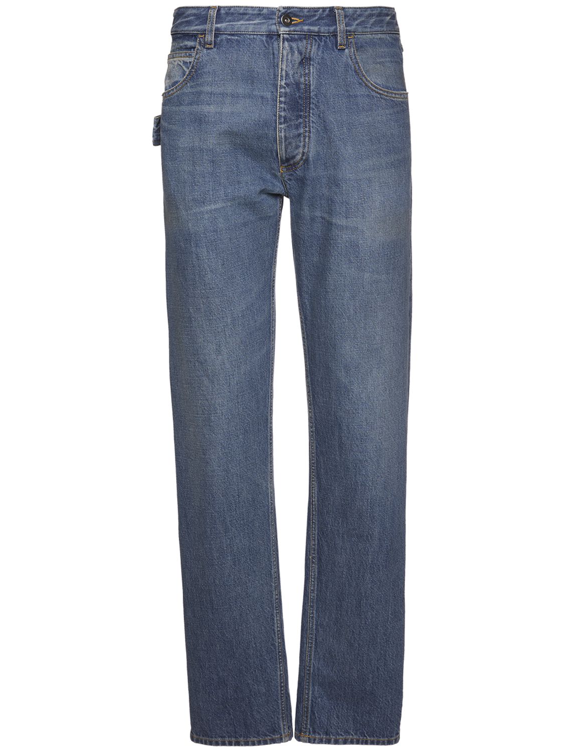 Jeans In Denim Medium Washed Straight - BOTTEGA VENETA - Modalova