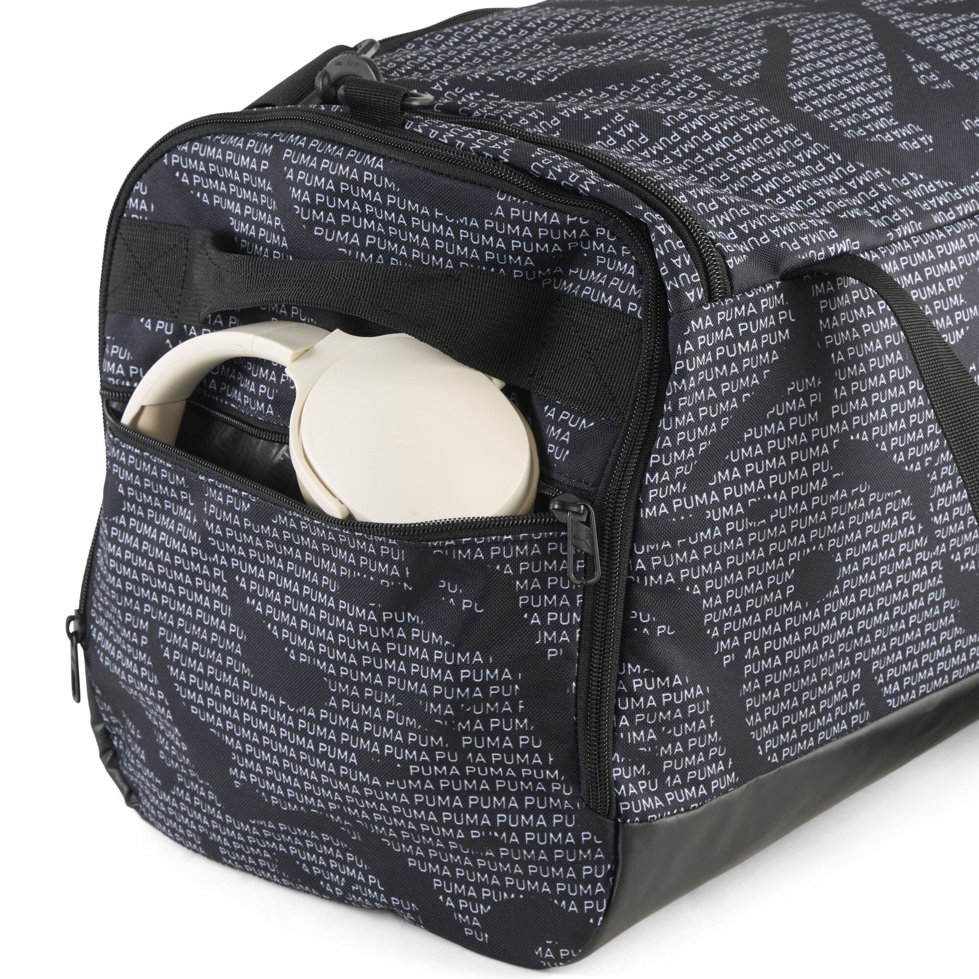 Bolsa de deporte mediana Challenger con estampado integral 58 l, Accesoiros, Negro, OSFA - PUMA - Modalova