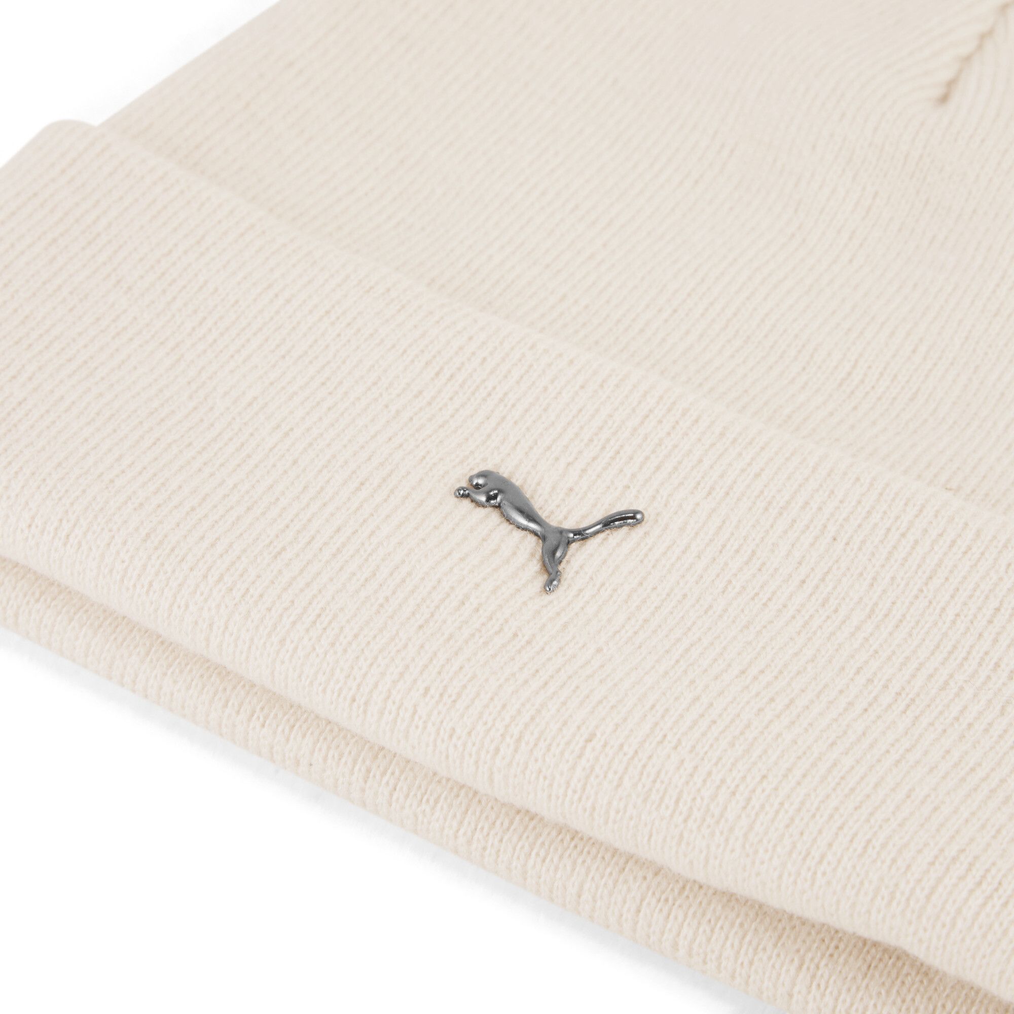 Metal CAT High Crown Beanie in White - PUMA - Modalova