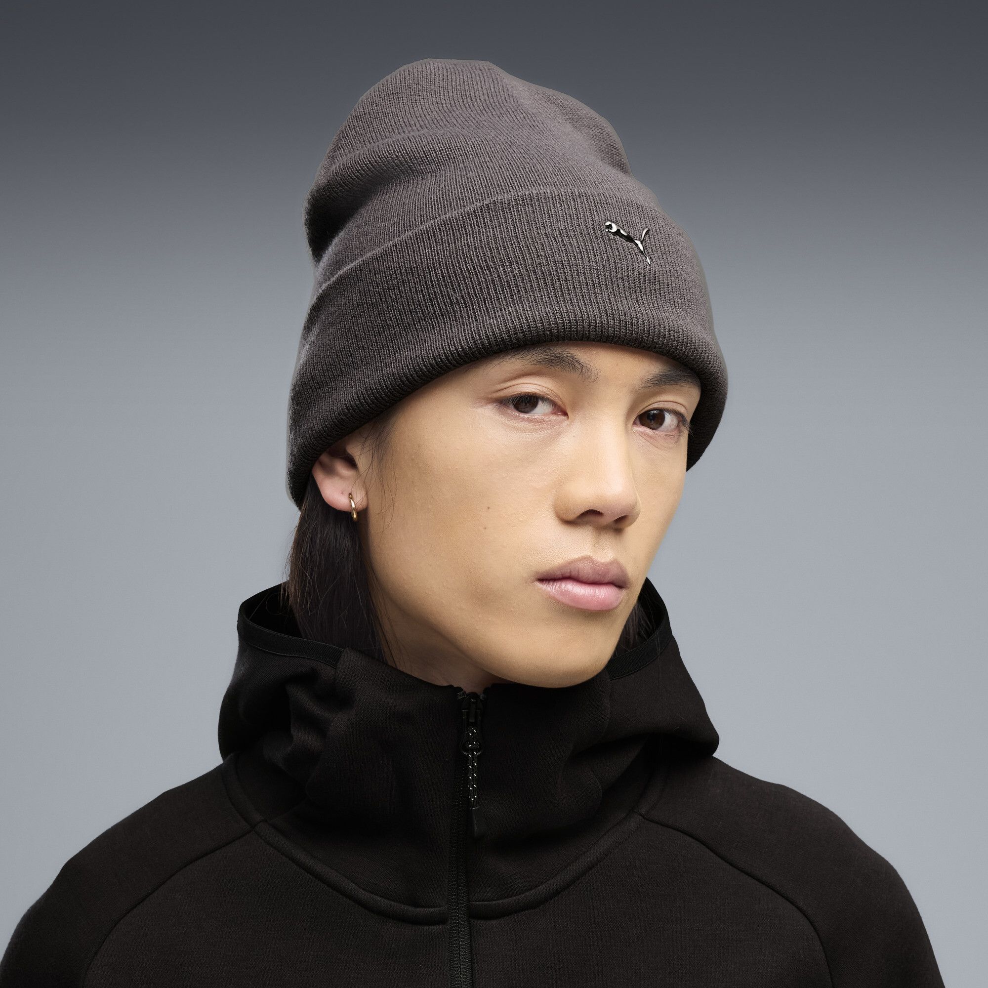 Metal CAT High Crown Beanie in Gray - PUMA - Modalova