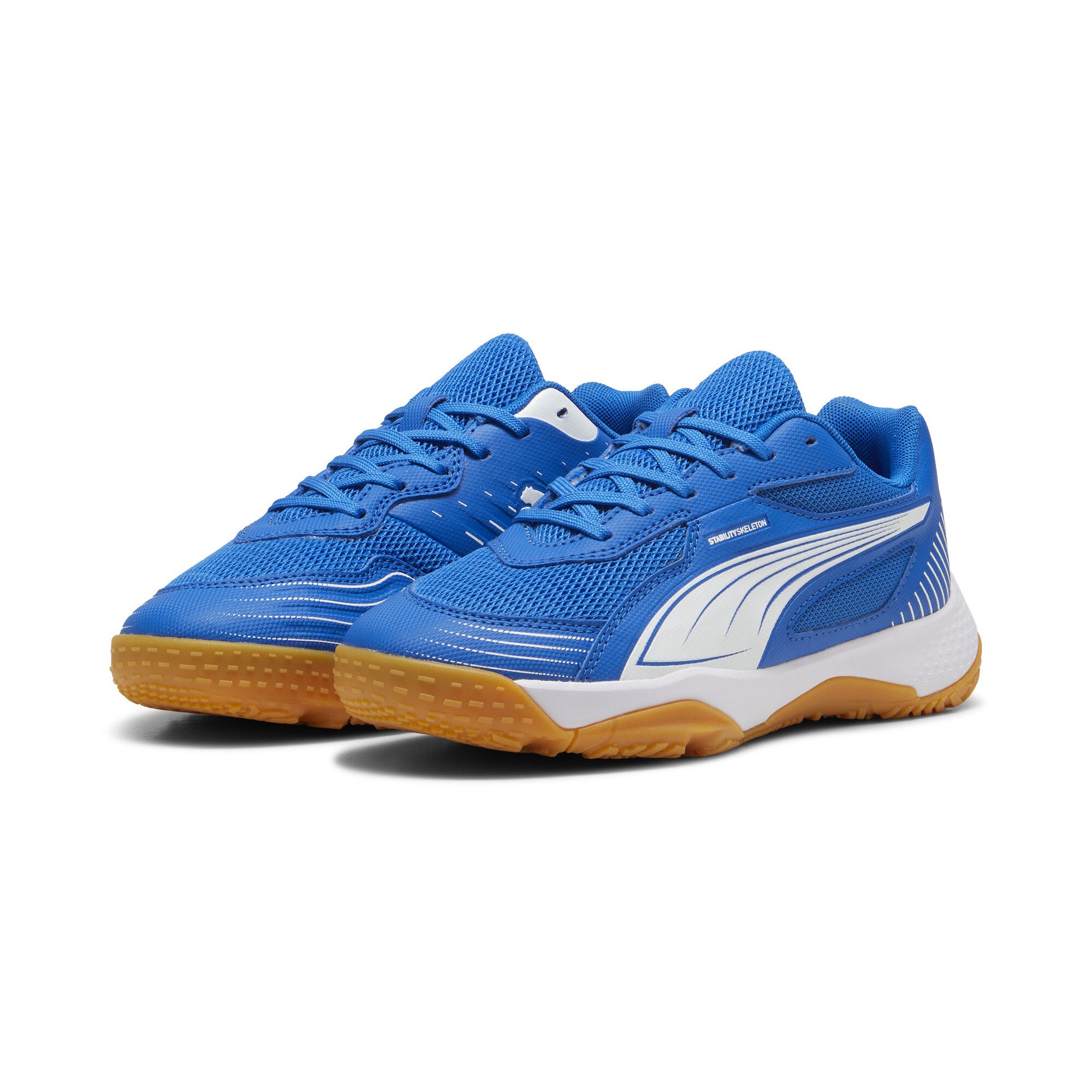 Scarpe sportive da indoor Solarflash III per ragazzi, Scarpe, Blu, 28 - PUMA - Modalova