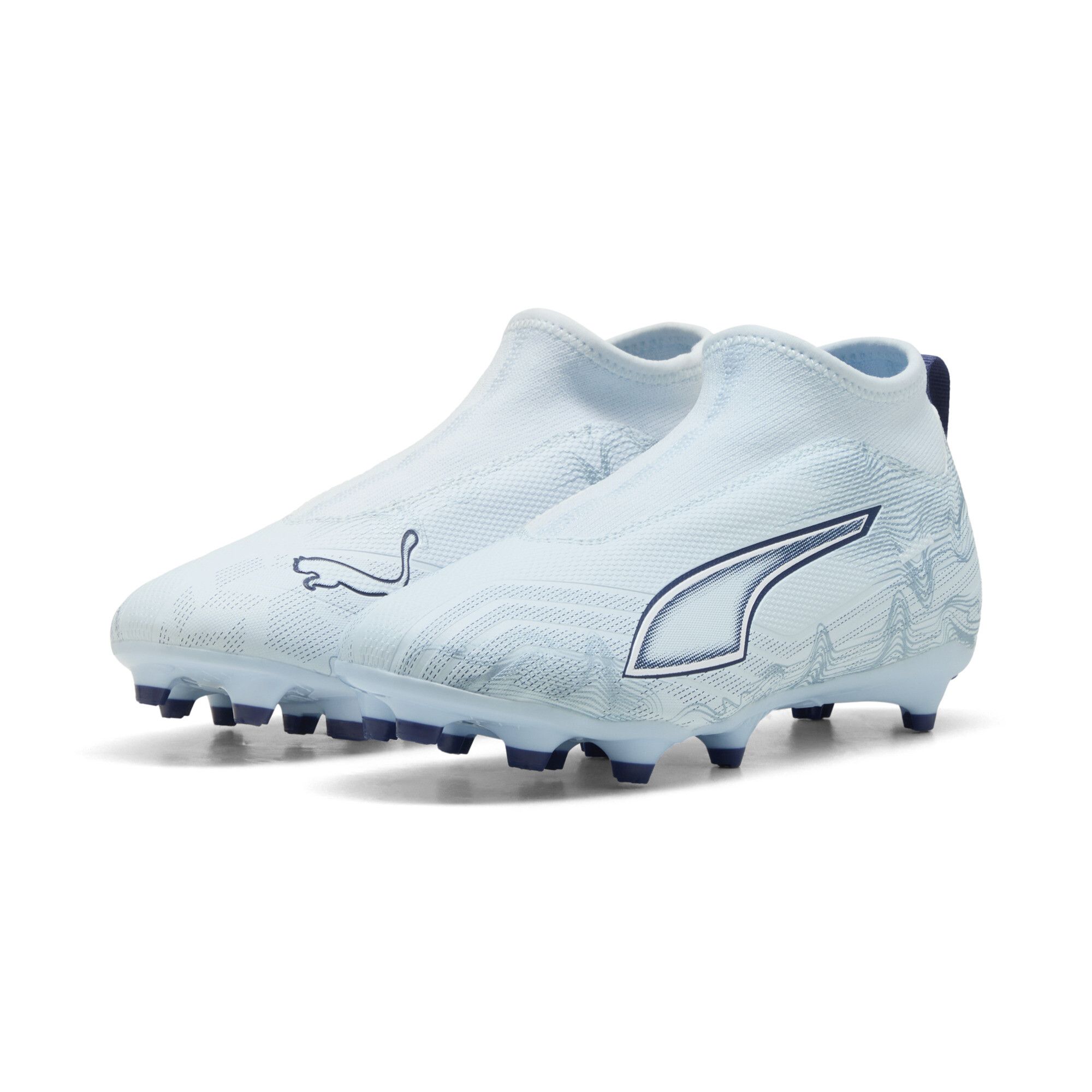 Scarpe da calcio senza lacci ULTRA 6 MATCH+ FG/AG per ragazzi, Scarpe, Blu, 29 - PUMA - Modalova