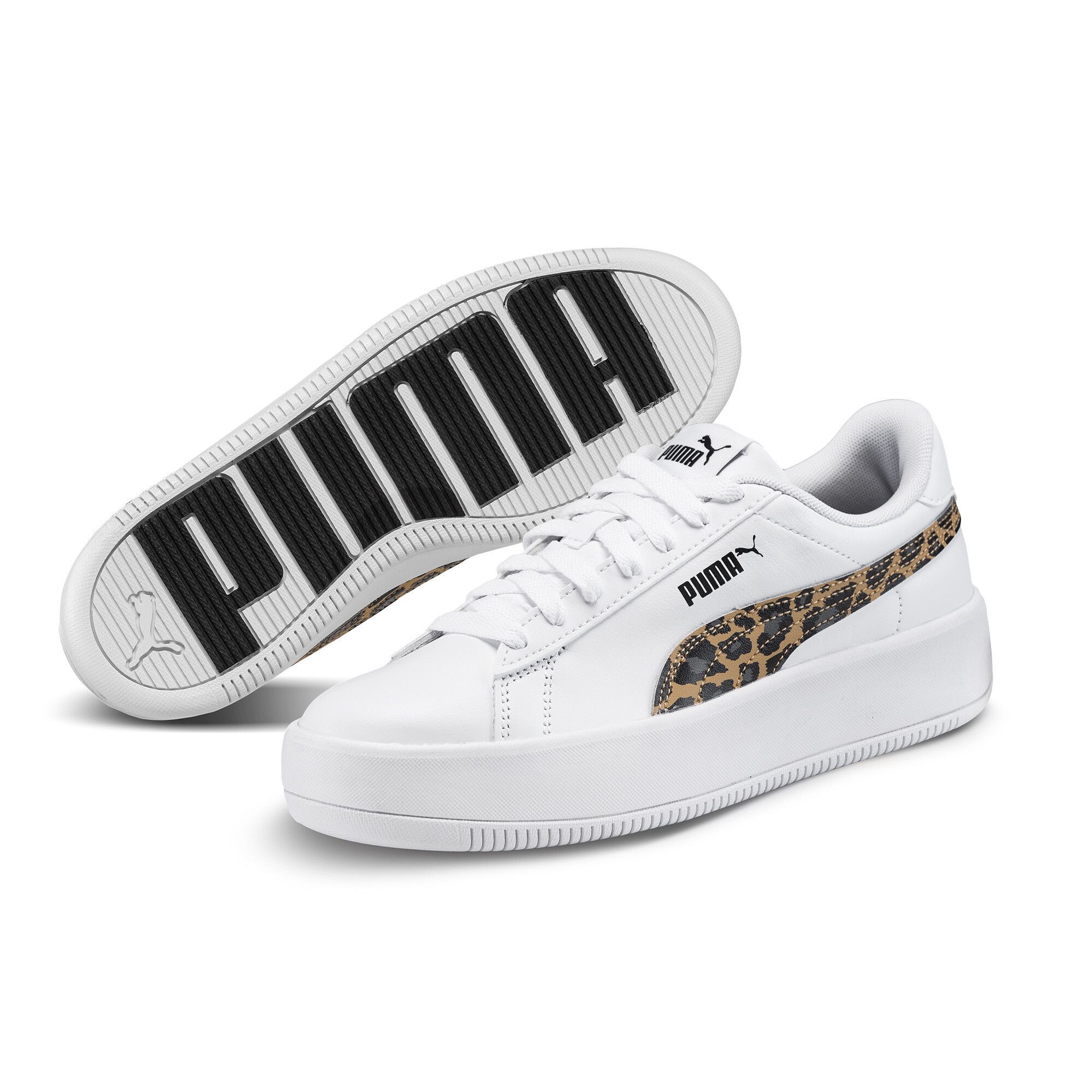 Scarpe da ginnastica Lily Platform Leo da donna, Scarpe, Bianco, 37 - PUMA - Modalova