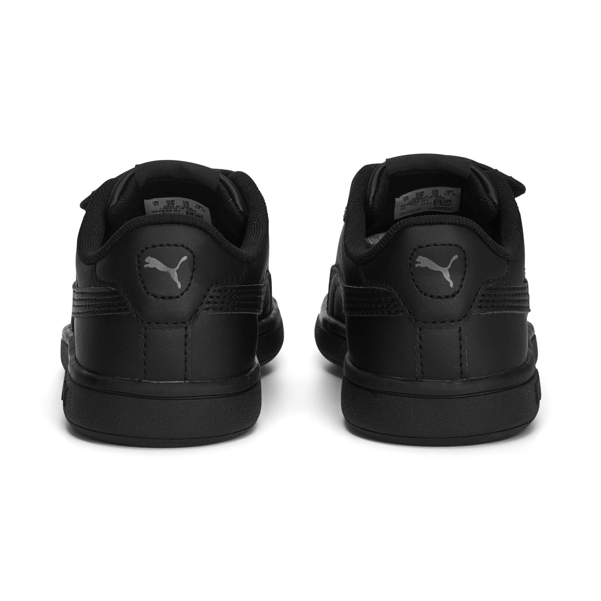 Sneakers Smash 3.0 Leather V da bambini, Scarpe, Nero, 27.5 - PUMA - Modalova