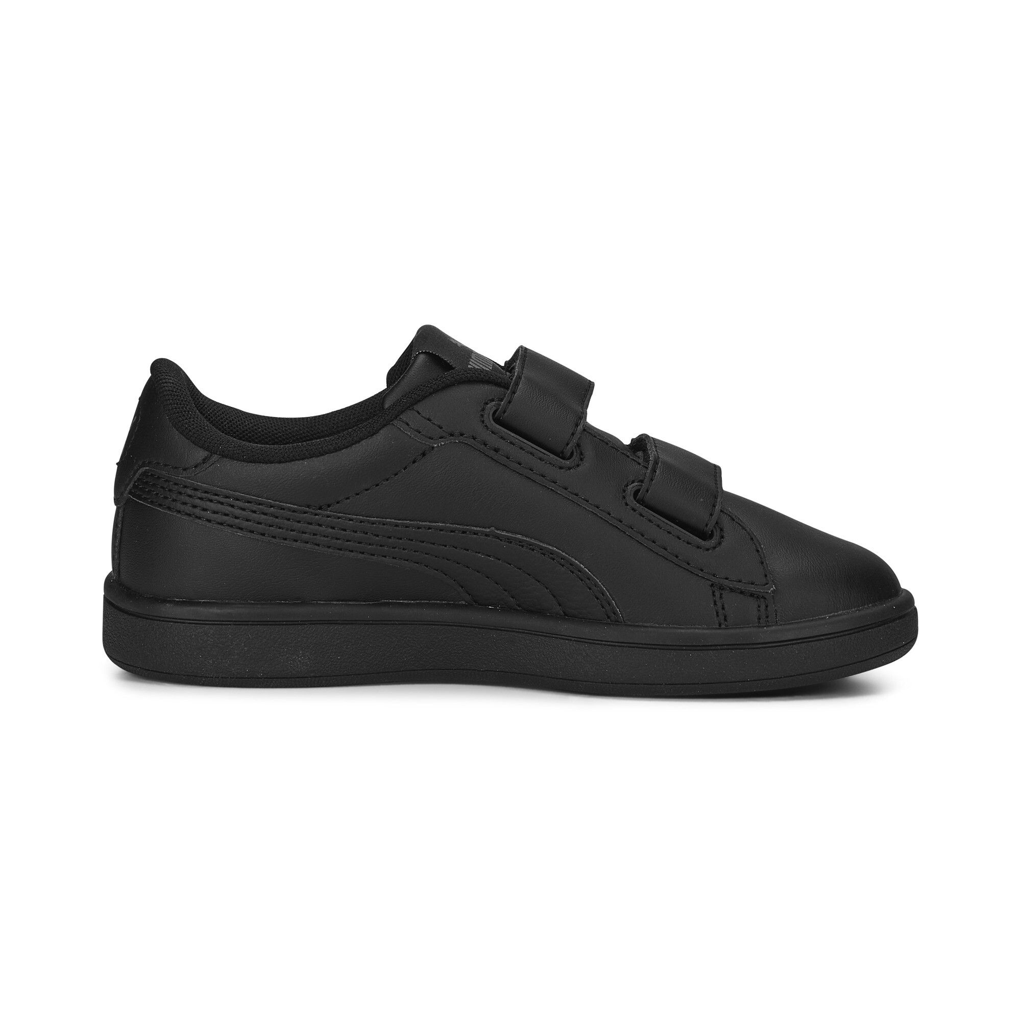 Sneakers Smash 3.0 Leather V da bambini, Scarpe, Nero, 27.5 - PUMA - Modalova