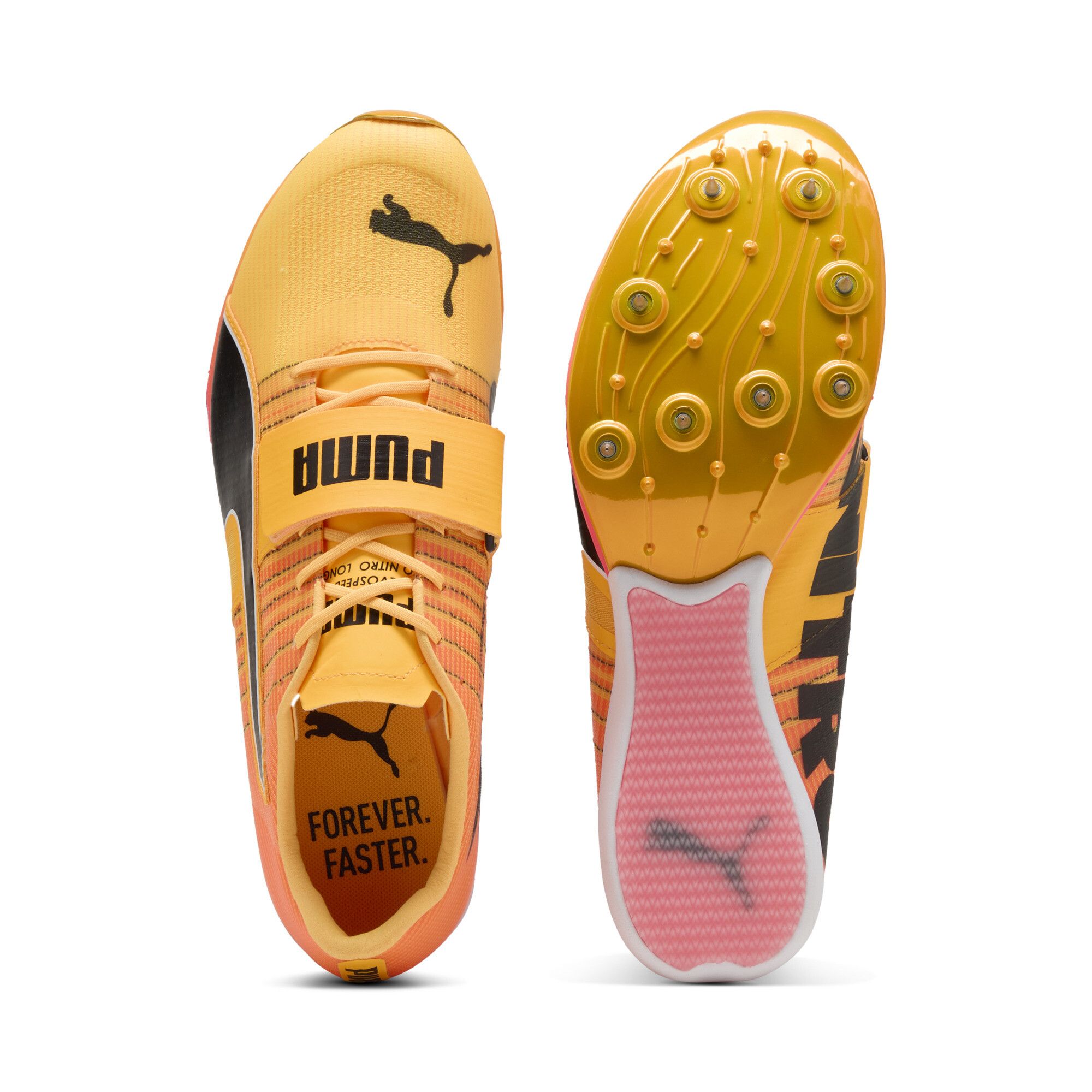 Scarpe con tacchetti per atletica leggera Long Jump NITRO™ Elite 2, Accessori, Arancione, 42 - PUMA - Modalova