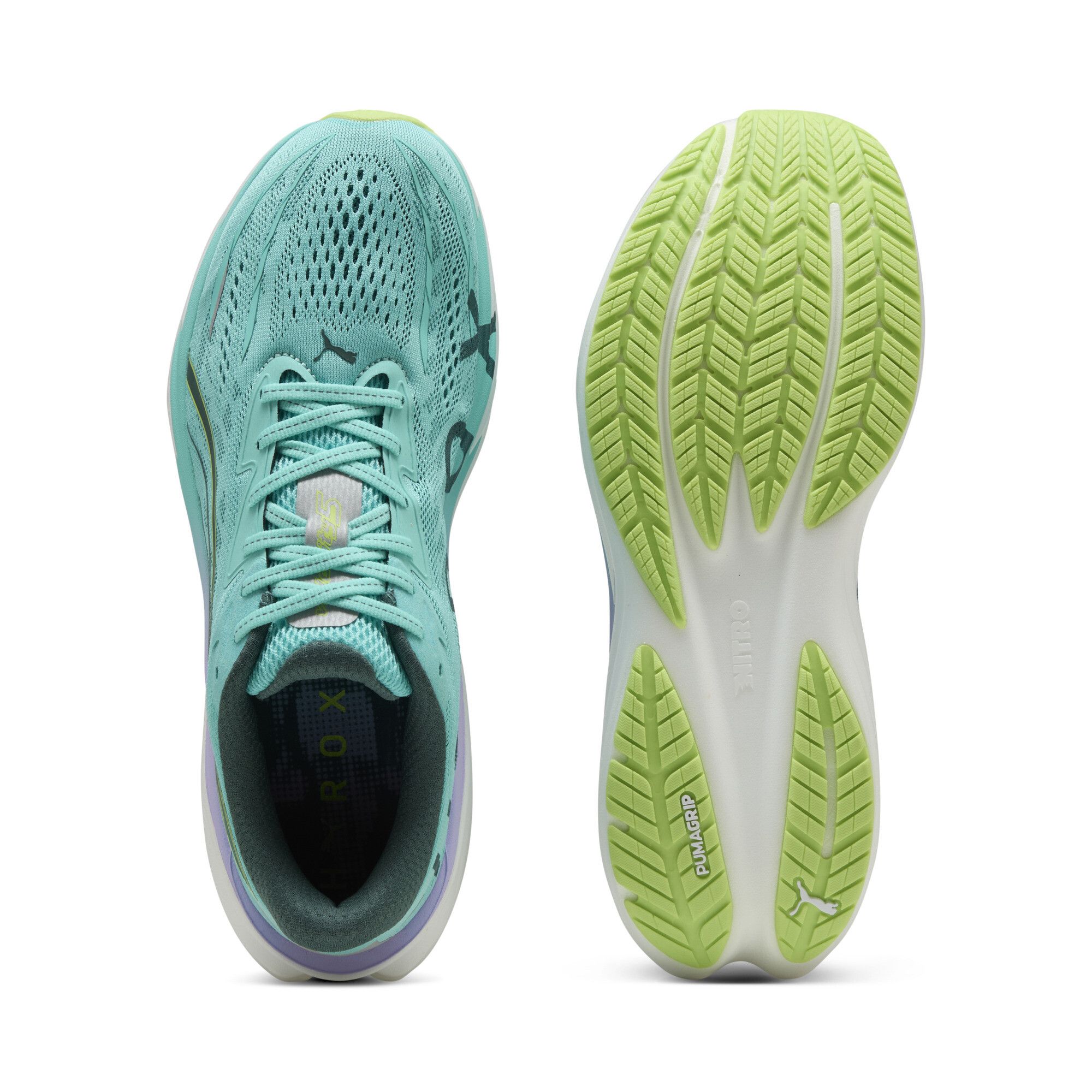 X HYROX Velocity NITRO 5 Training Shoes Men in Green | Size 10.5 - PUMA - Modalova