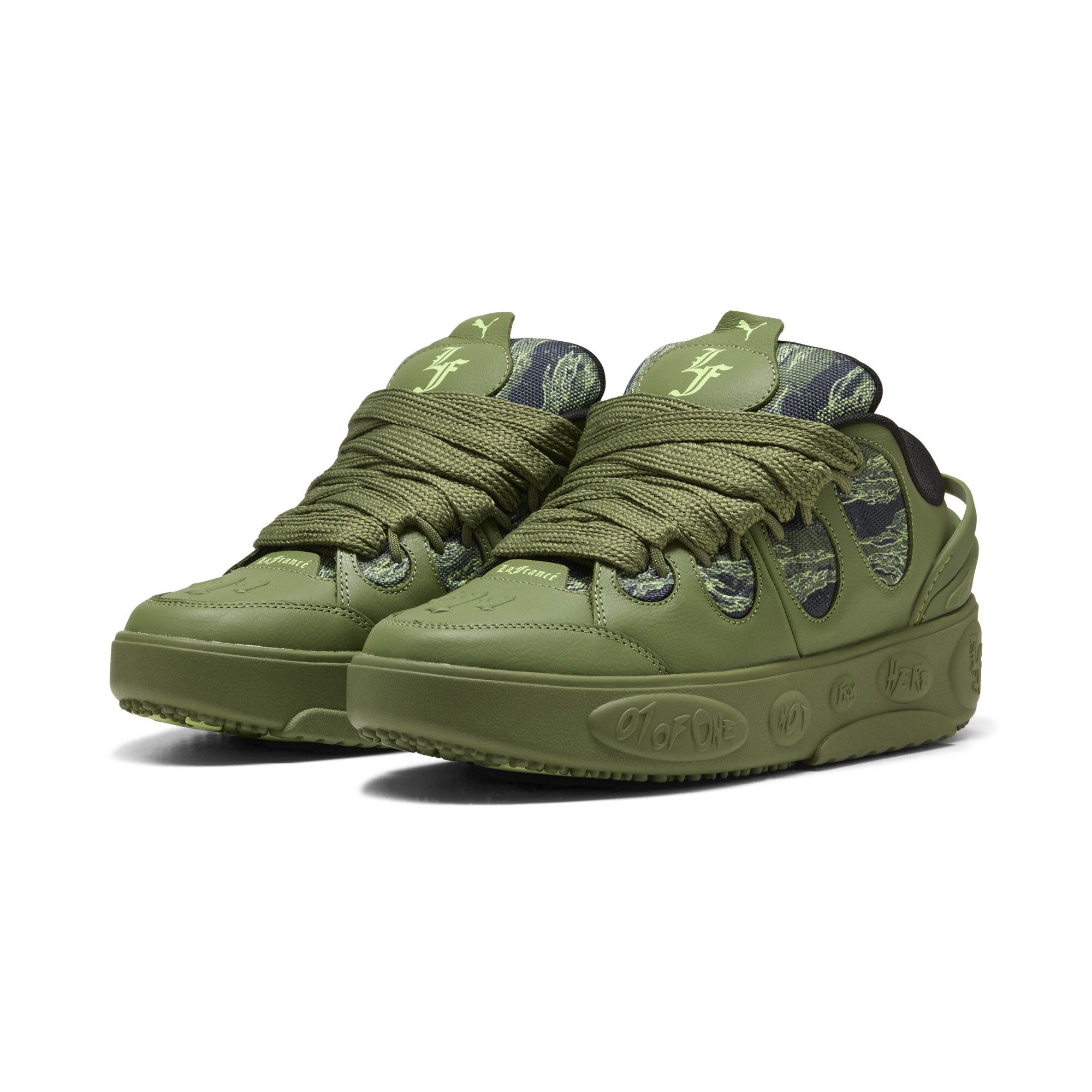 LaFrancÃ© Camo Sneakers Unisex, Schuhe, GrÃ¼n, 44 - PUMA - Modalova