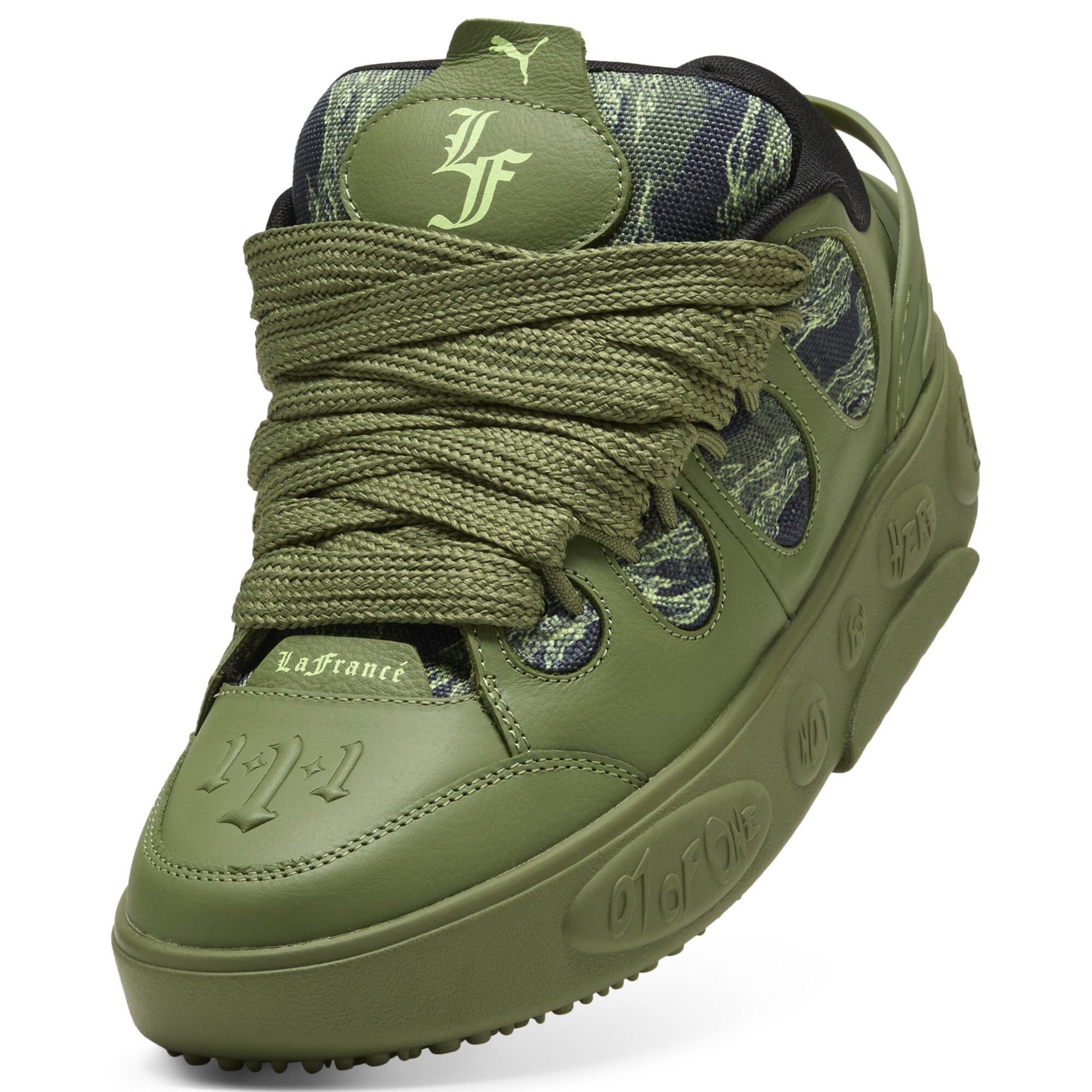 Zapatillas LaFrancé Camo unisex, Calzado, Verde, 44 - PUMA - Modalova