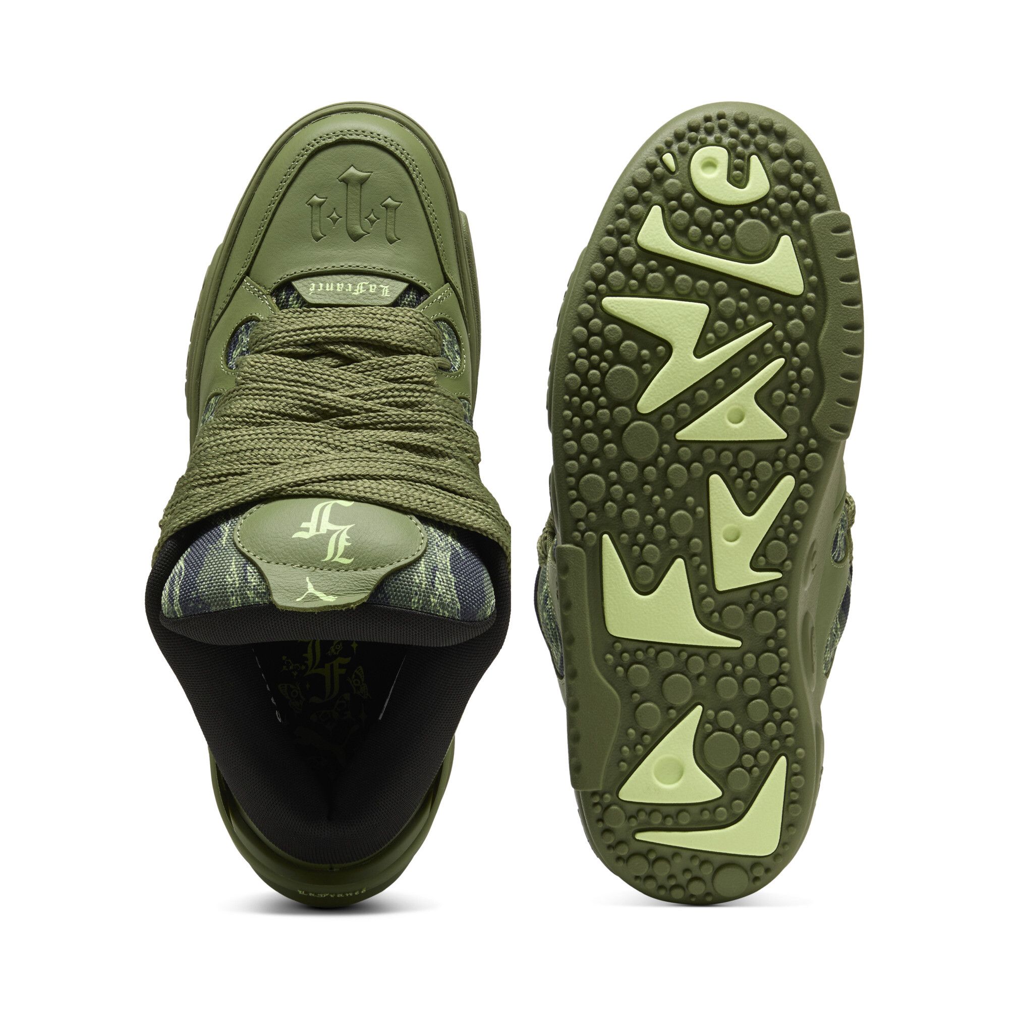 Zapatillas LaFrancé Camo unisex, Calzado, Verde, 44 - PUMA - Modalova