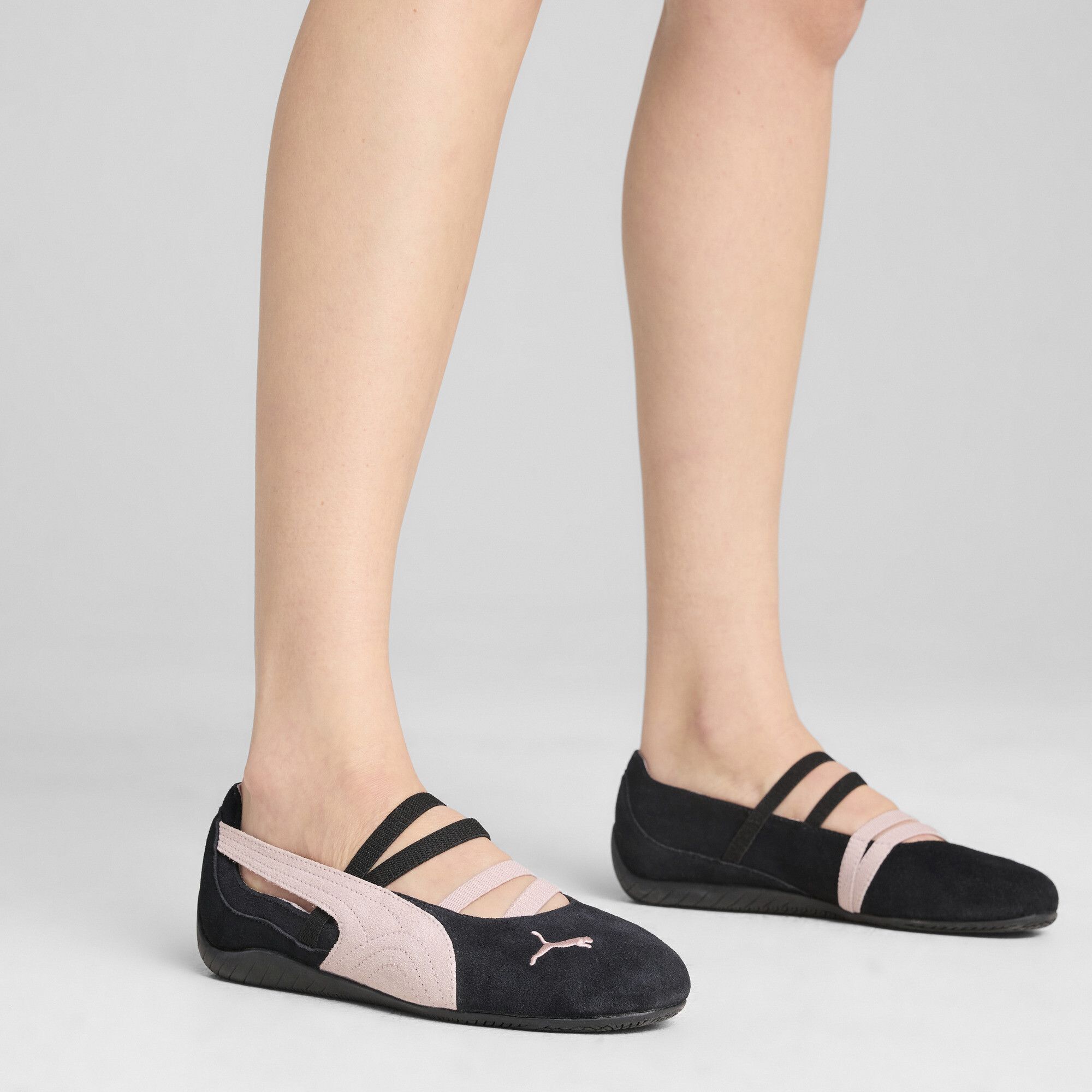 Ballerine in suede Speedcat Ballet da donna, Scarpe, Nero, 35.5 - PUMA - Modalova