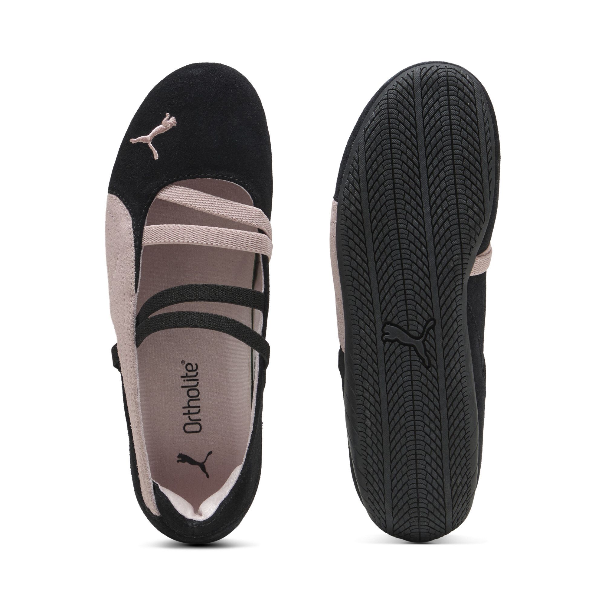 Ballerine in suede Speedcat Ballet da donna, Scarpe, Nero, 35.5 - PUMA - Modalova