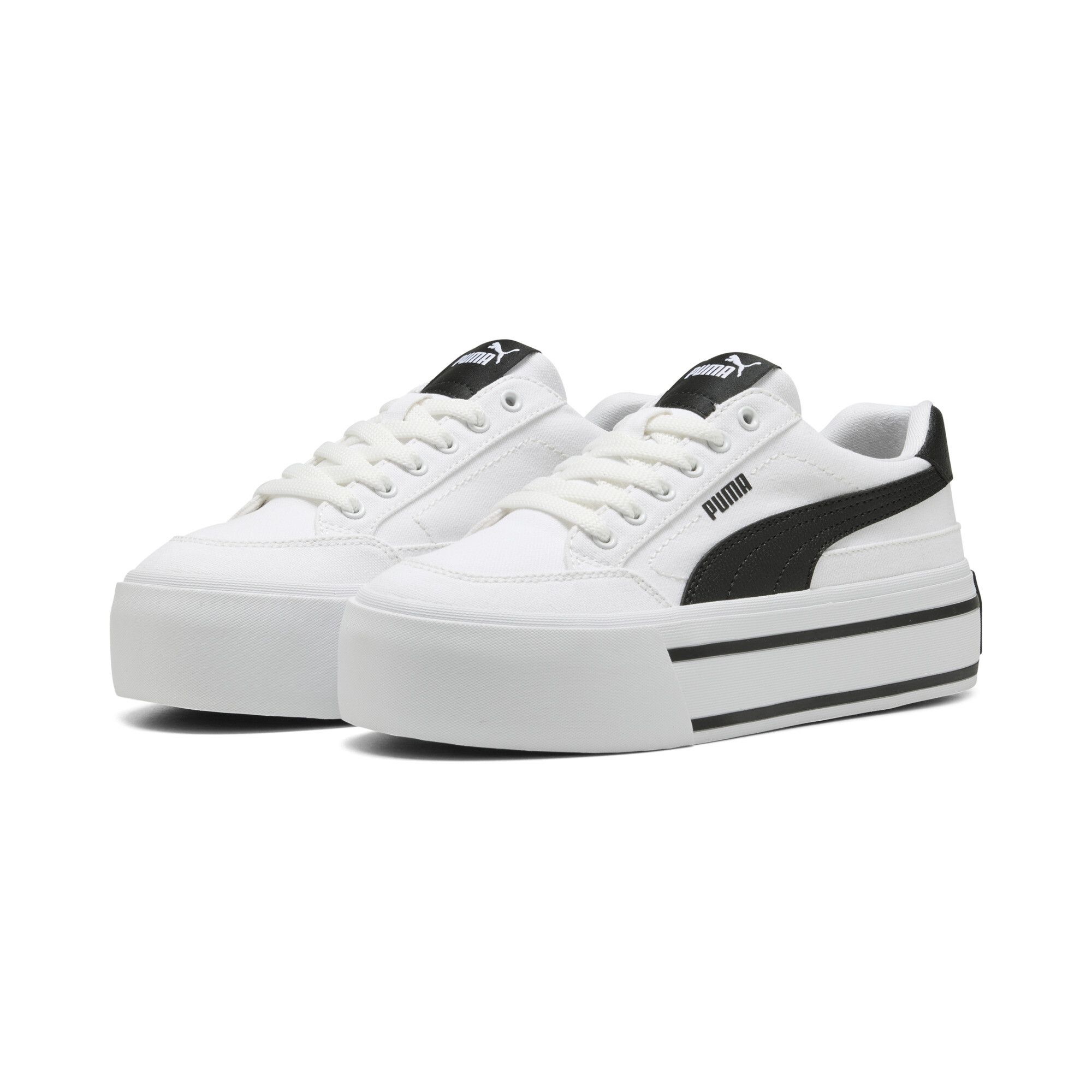 Zapatillas Court Classic Vulc Platform para mujer, Calzado, Blanco, 35.5 - PUMA - Modalova