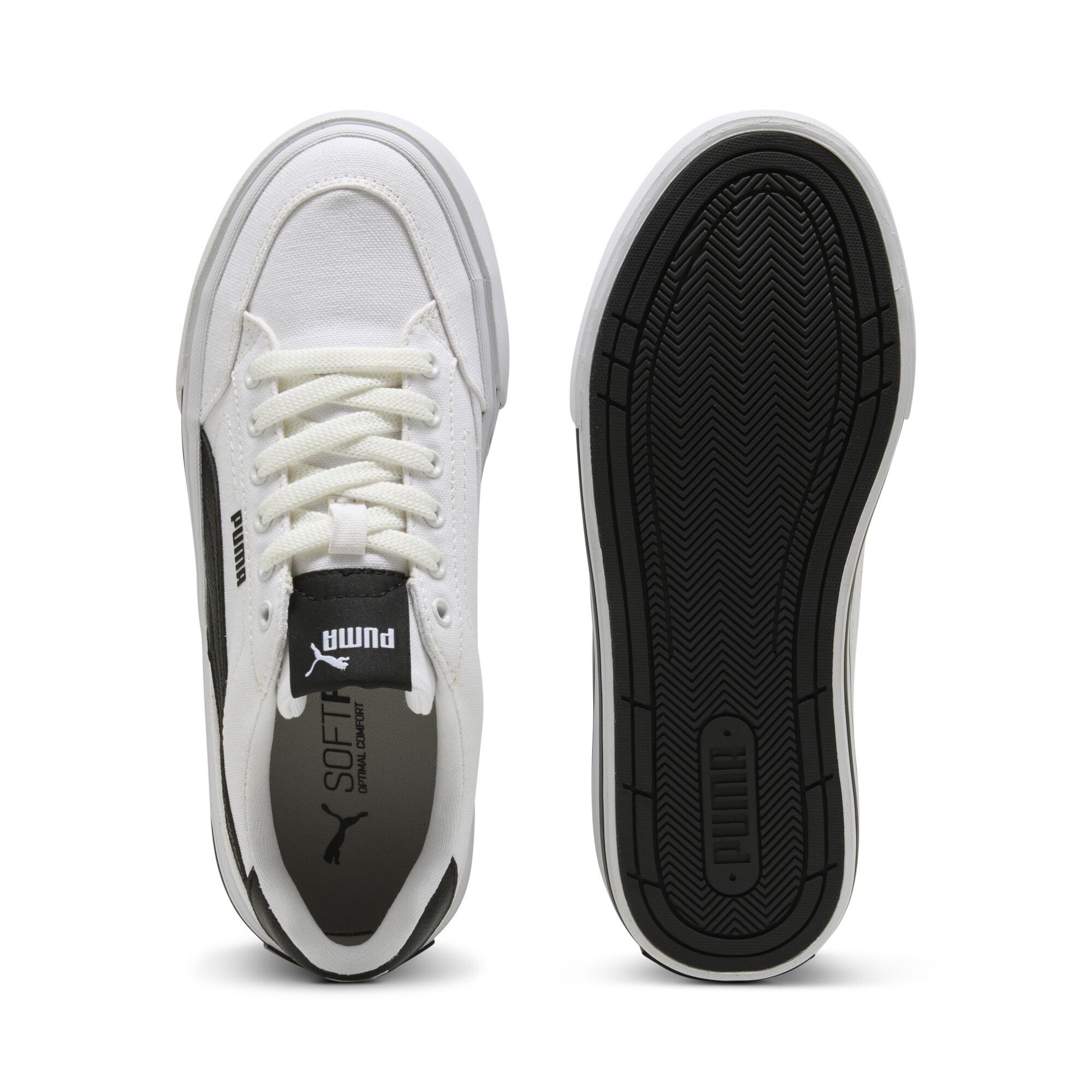 Zapatillas Court Classic Vulc Platform para mujer, Calzado, Blanco, 35.5 - PUMA - Modalova
