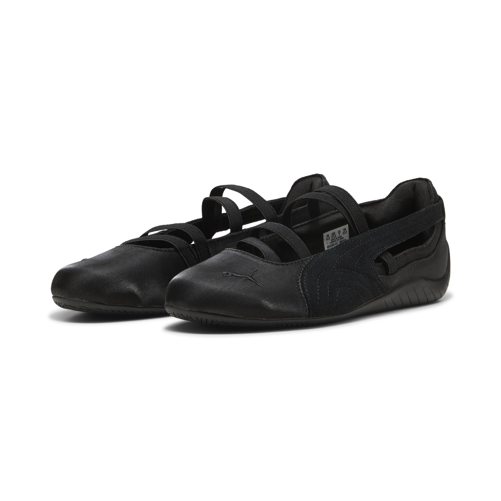 Ballerine Speedcat in satin da donna, Scarpe, Nero, 35.5 - PUMA - Modalova