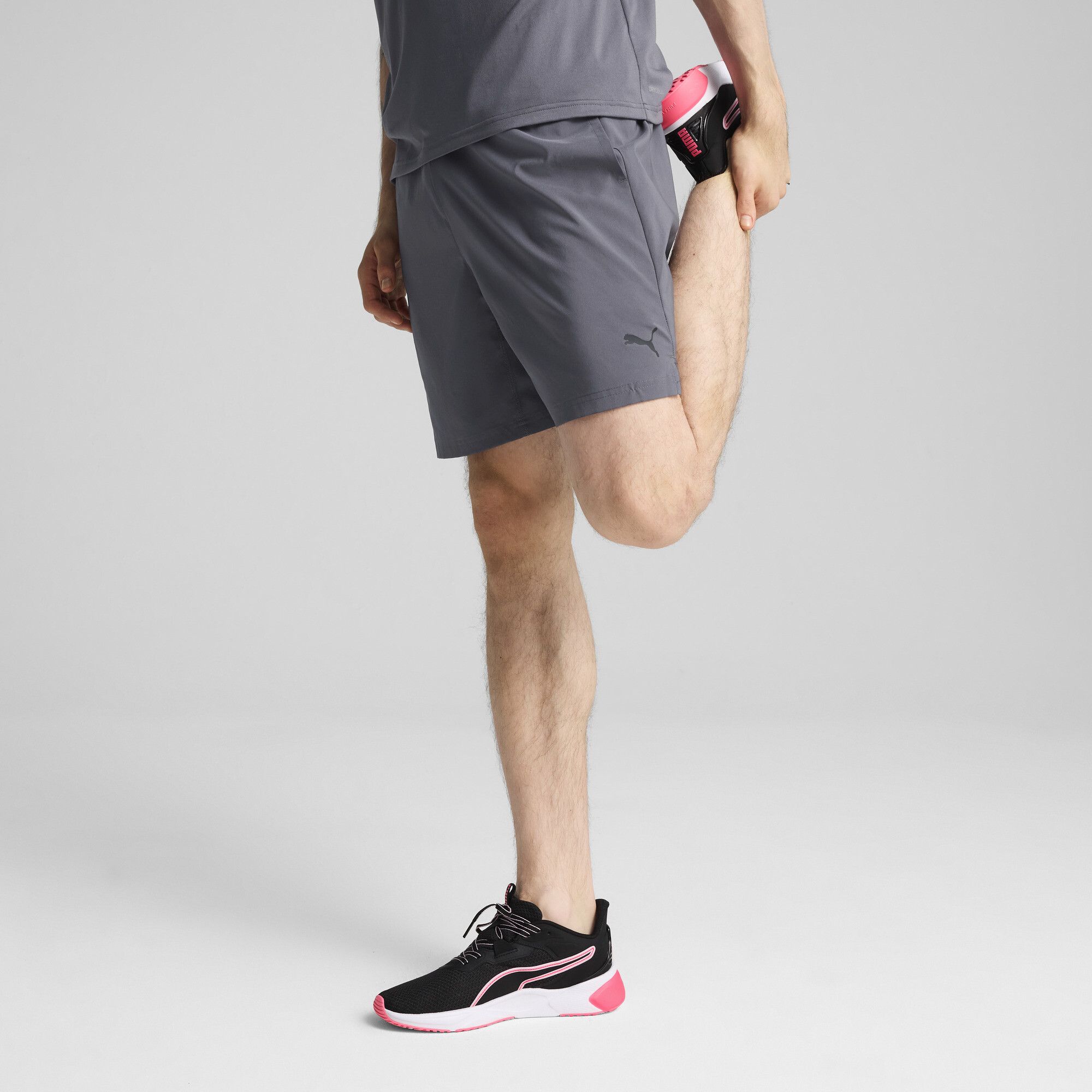 Shorts de chándal TAD ESSENTIALS 7" para hombre, Accesoiros, Gris, S - PUMA - Modalova