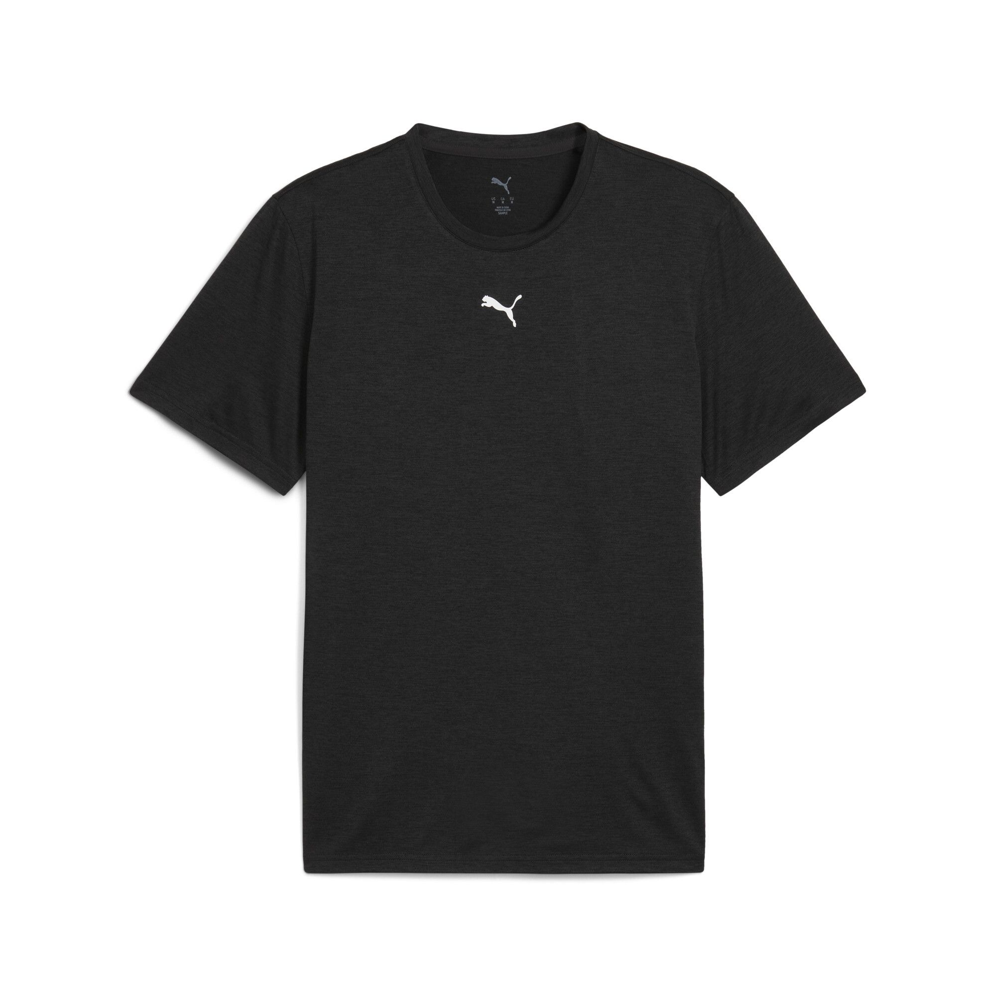 TAD ESSENTIALS Meliertes T-Shirt mit Cat Logo Herren, Kleidung, , S - PUMA - Modalova