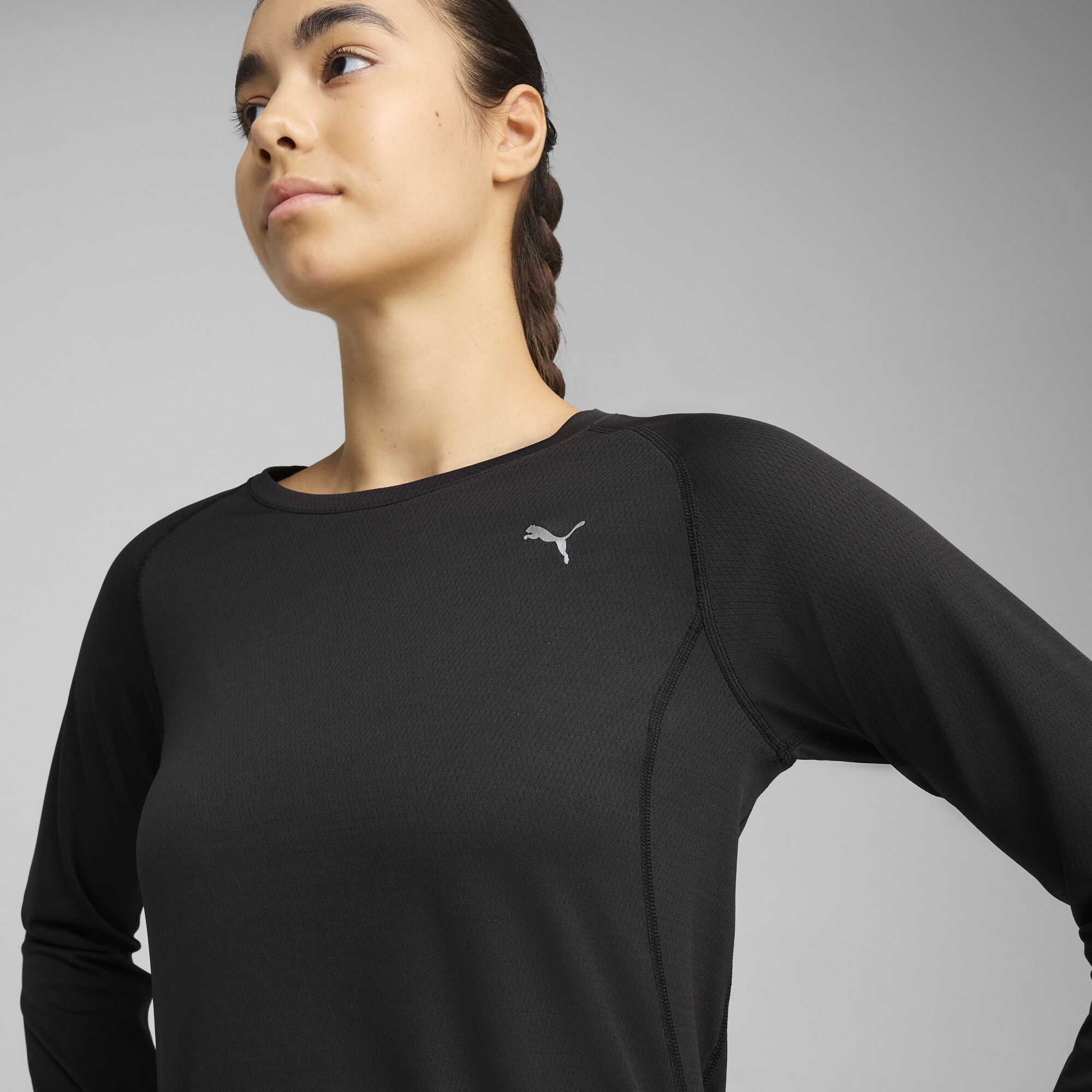 Camiseta de running de manga larga VELOCITY para mujer, Ropa, Negro, 3XL - PUMA - Modalova
