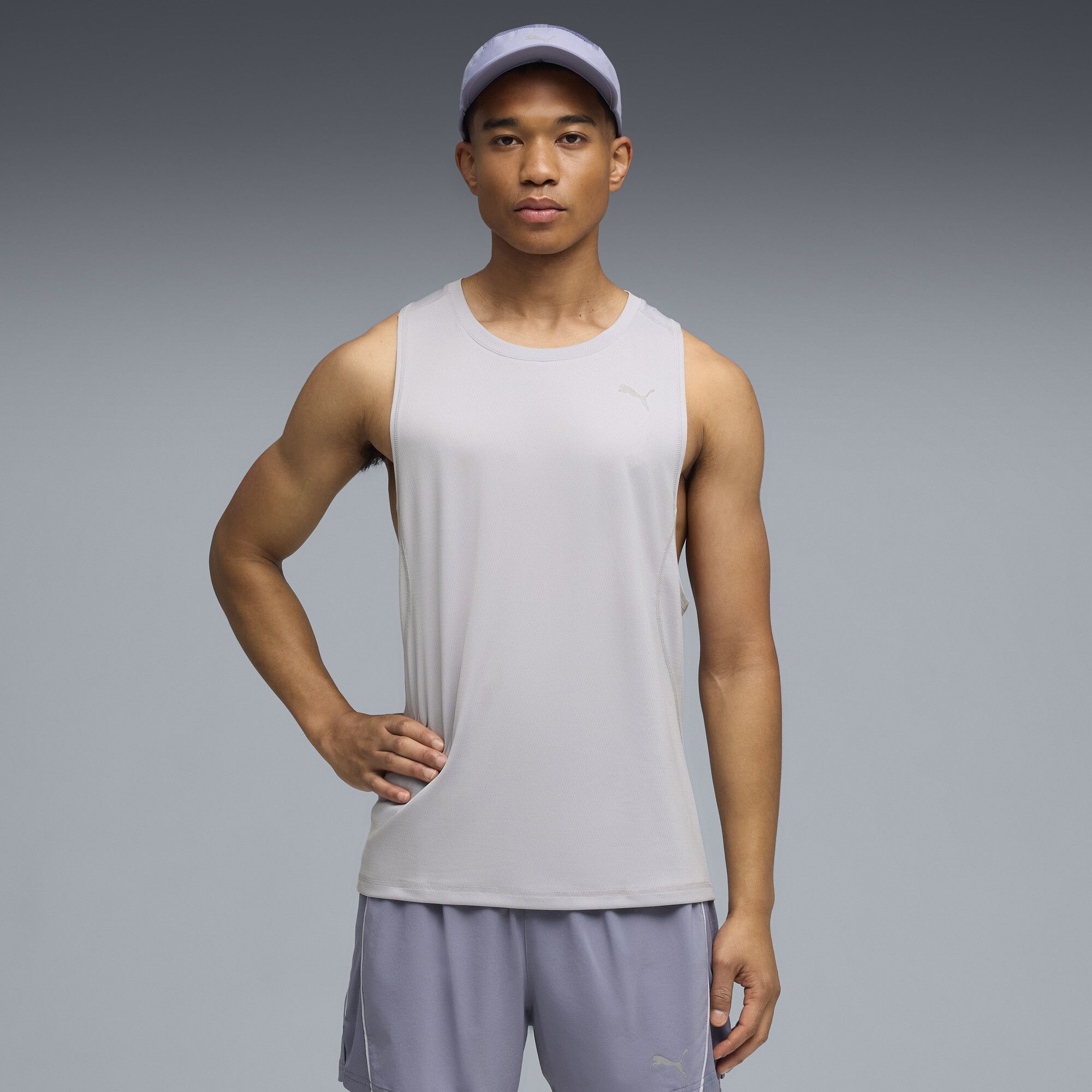 Tank top da running VELOCITY da uomo, Accessori, Grigio, S - PUMA - Modalova