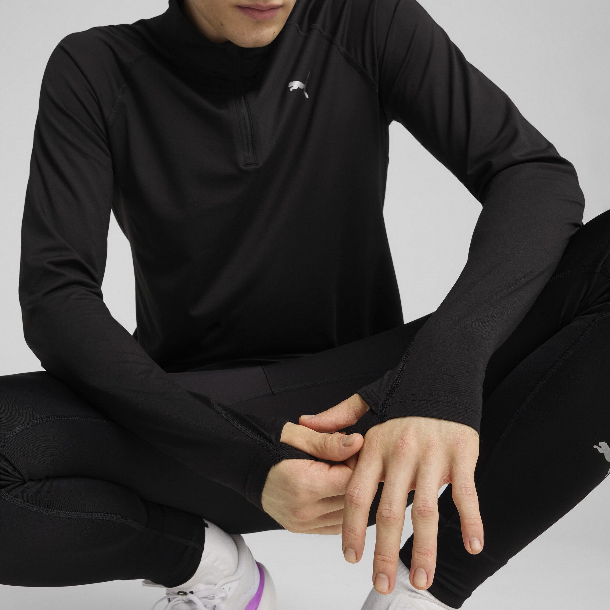 VELOCITY CLOUDSPUN Running Quarter-Zip Top Men in | Size Large - PUMA - Modalova