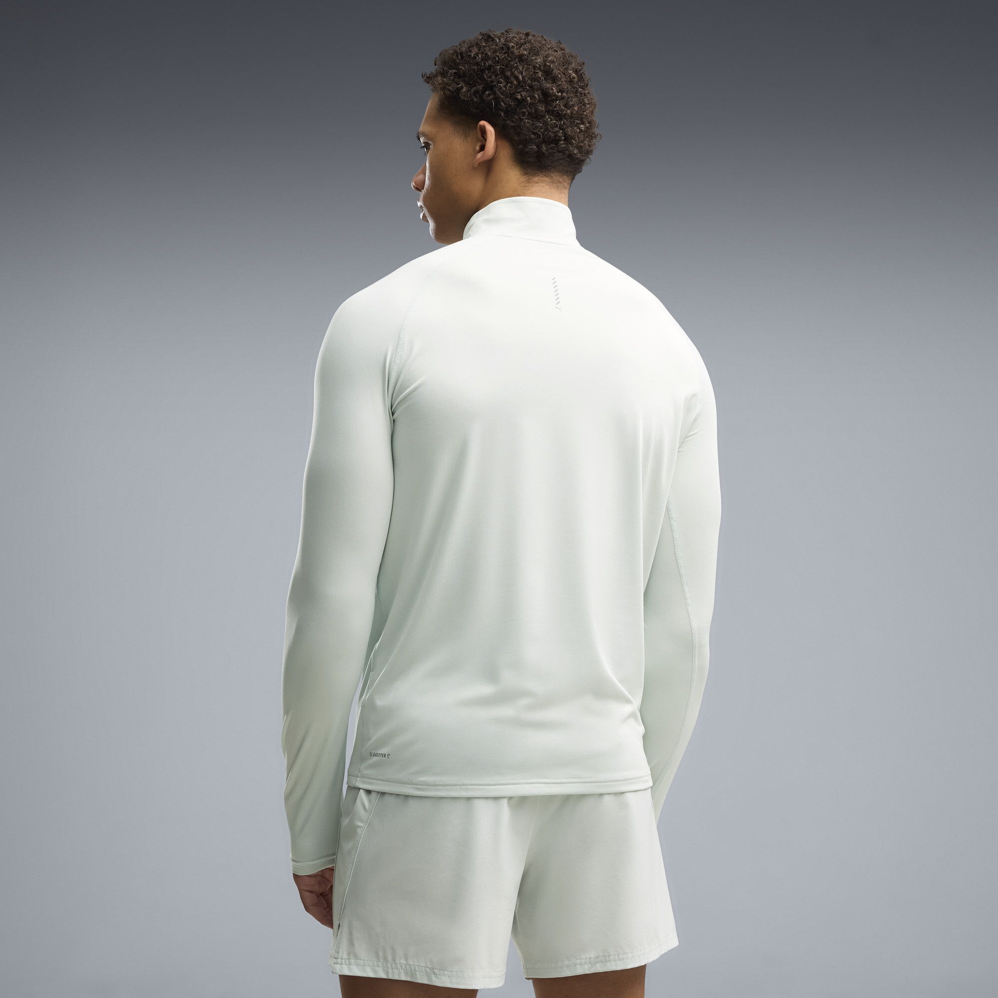 VELOCITY CLOUDSPUN Running Quarter-Zip Top Men in Green | Size Large - PUMA - Modalova