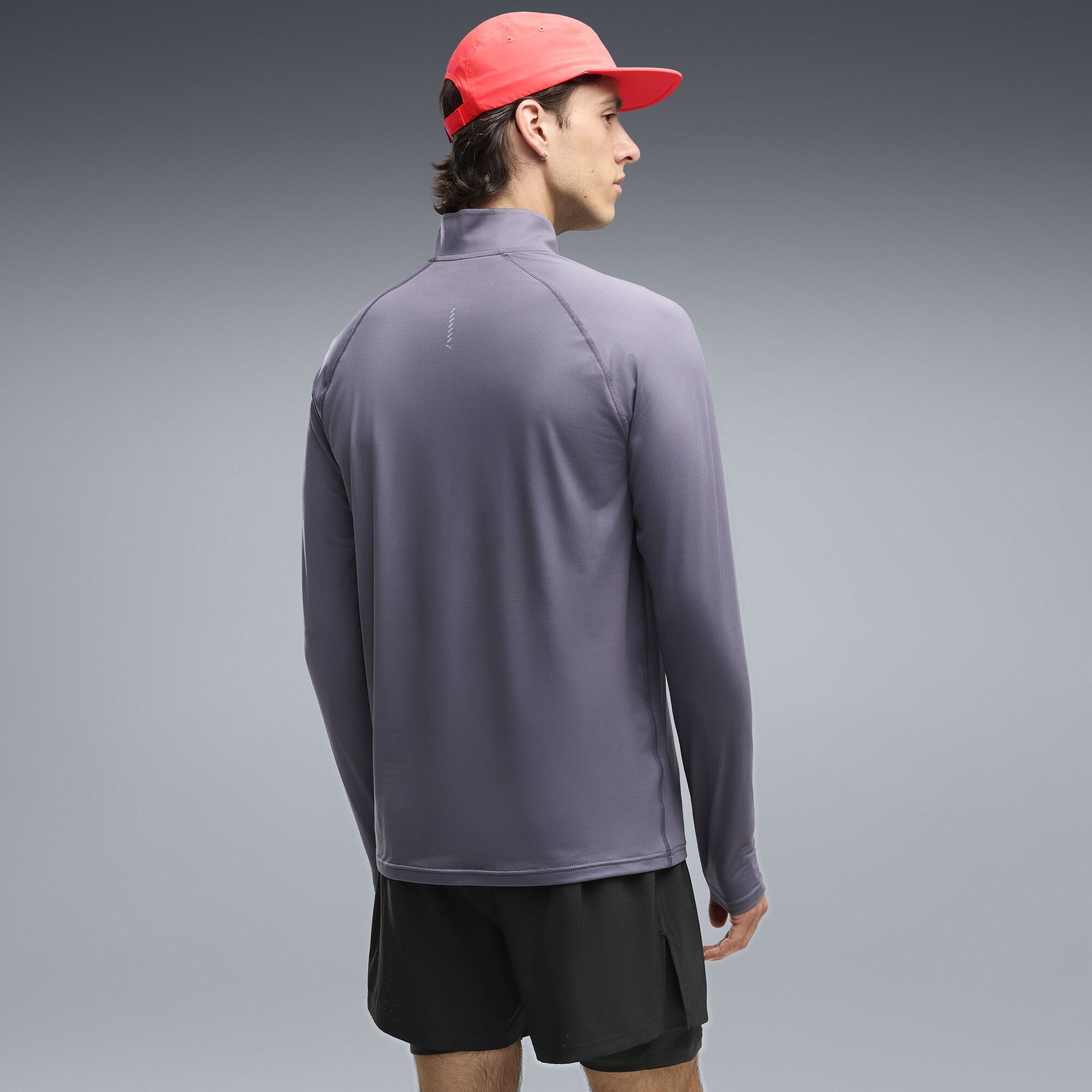 VELOCITY CLOUDSPUN Running Quarter-Zip Top Men in Gray | Size Large - PUMA - Modalova