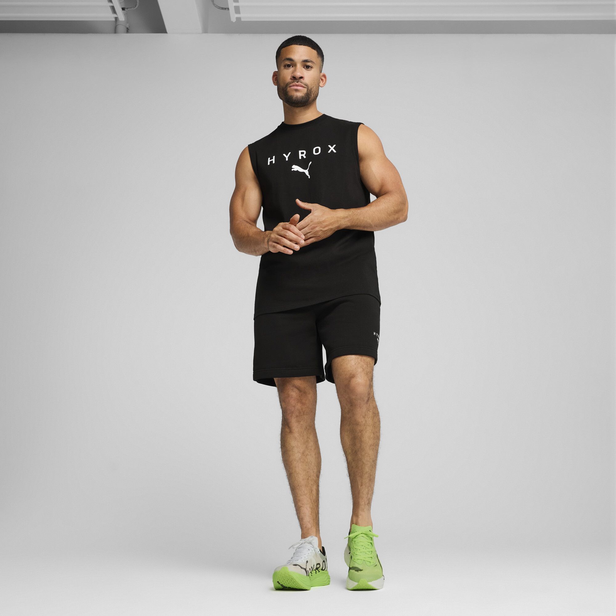 Shorts x HYROX da uomo, Abbigliamento, Nero, L - PUMA - Modalova