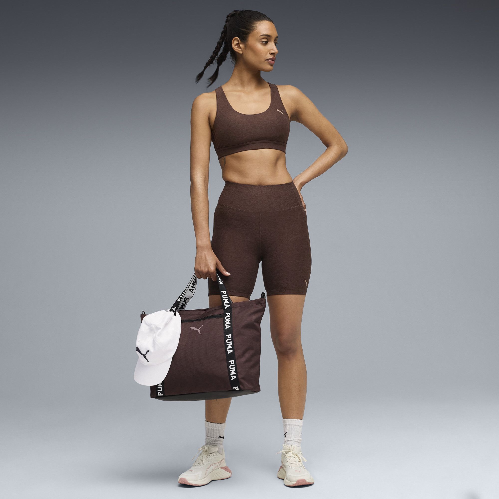 Calzamaglia corta CLOUDSPUN 6” da donna, Accessori, Marrone, S - PUMA - Modalova