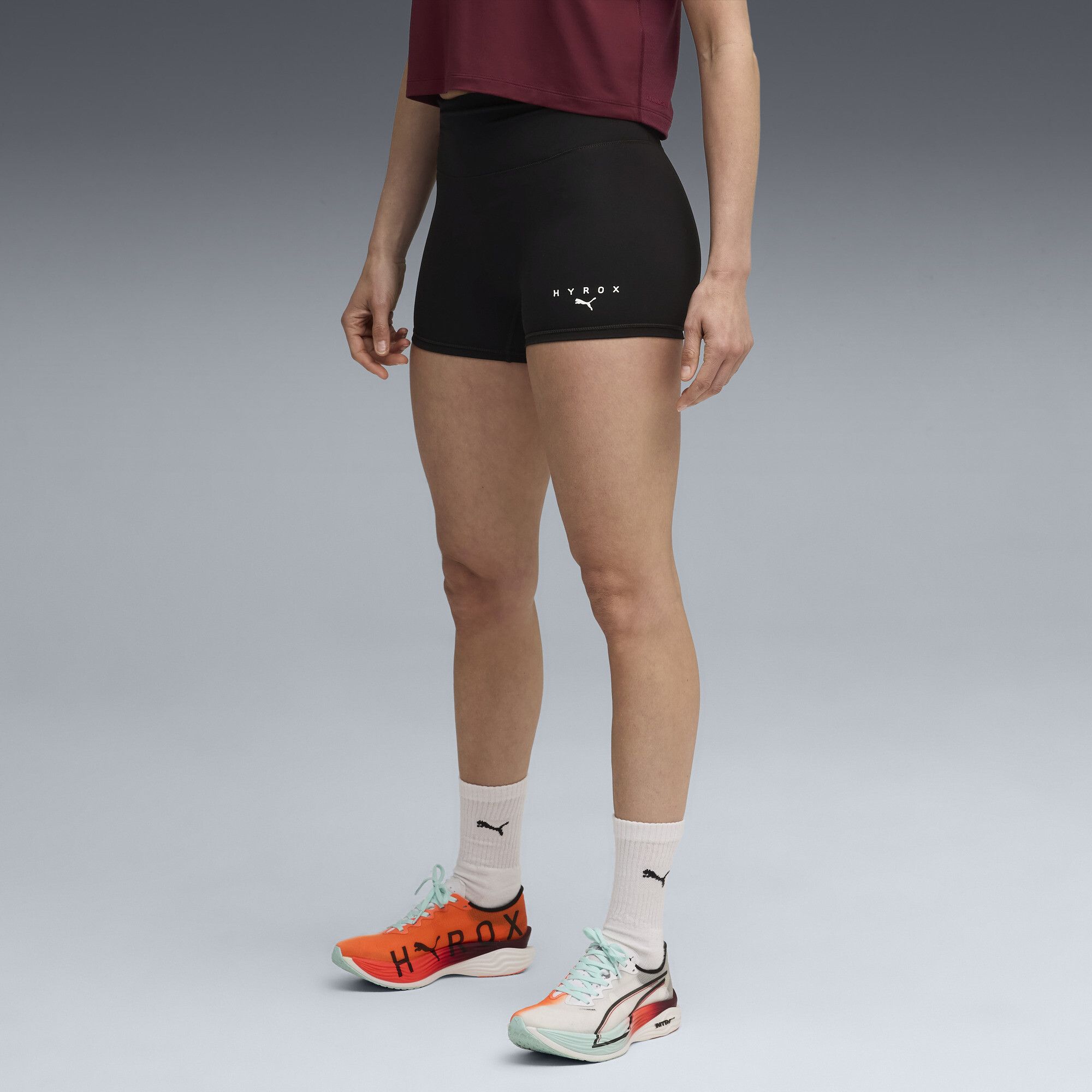 Shorts aderenti x HYROX SHAPELUXE 3" da donna, Accessori, Nero, S - PUMA - Modalova