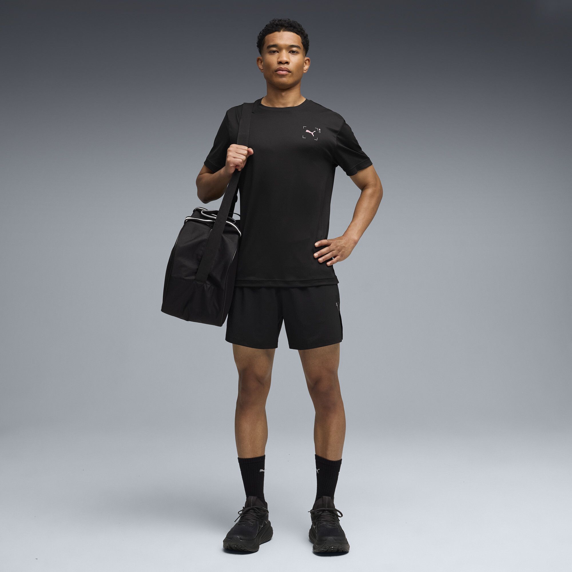 Shorts da running Dreamrun dryCELL 5" da uomo, Abbigliamento, Nero, S - PUMA - Modalova