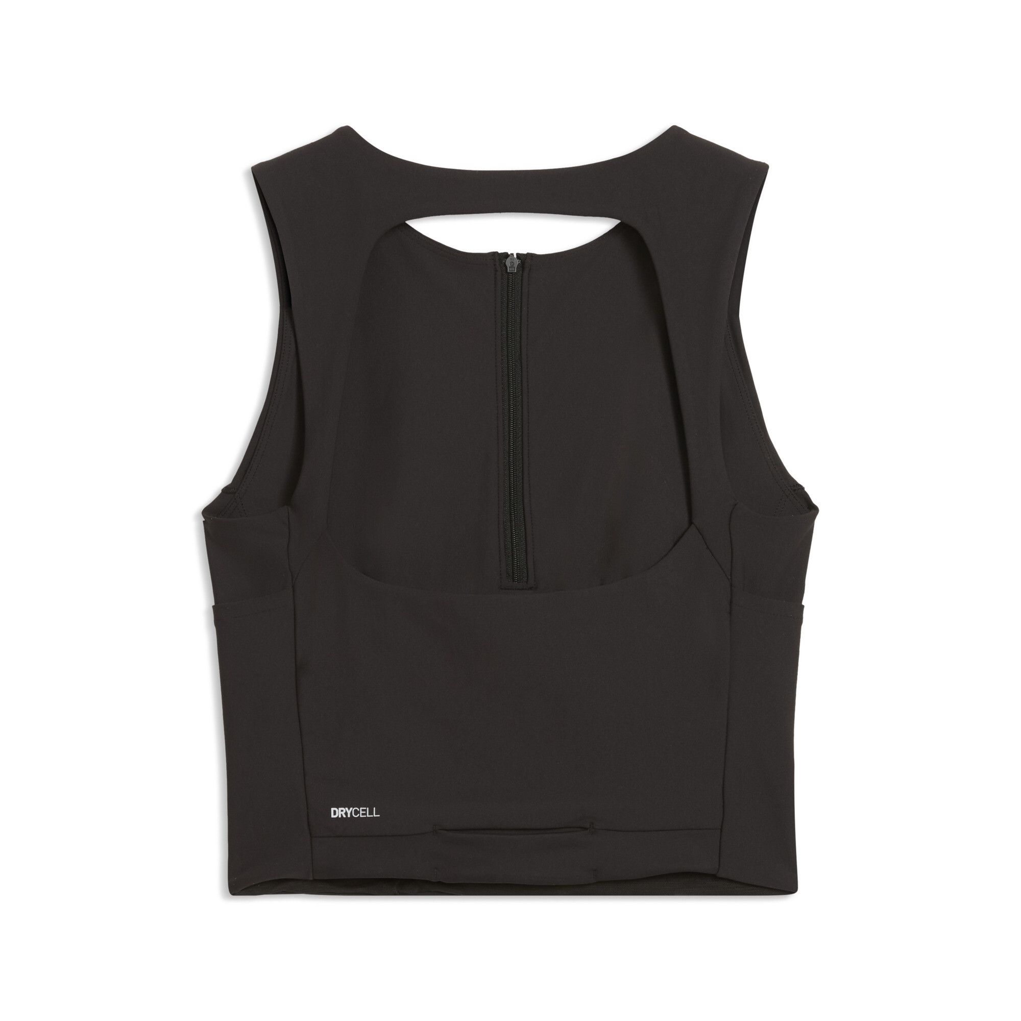Camiseta de running crop de tirantes LIGHTSTRIDE para mujer, Ropa, Negro, XXS - PUMA - Modalova