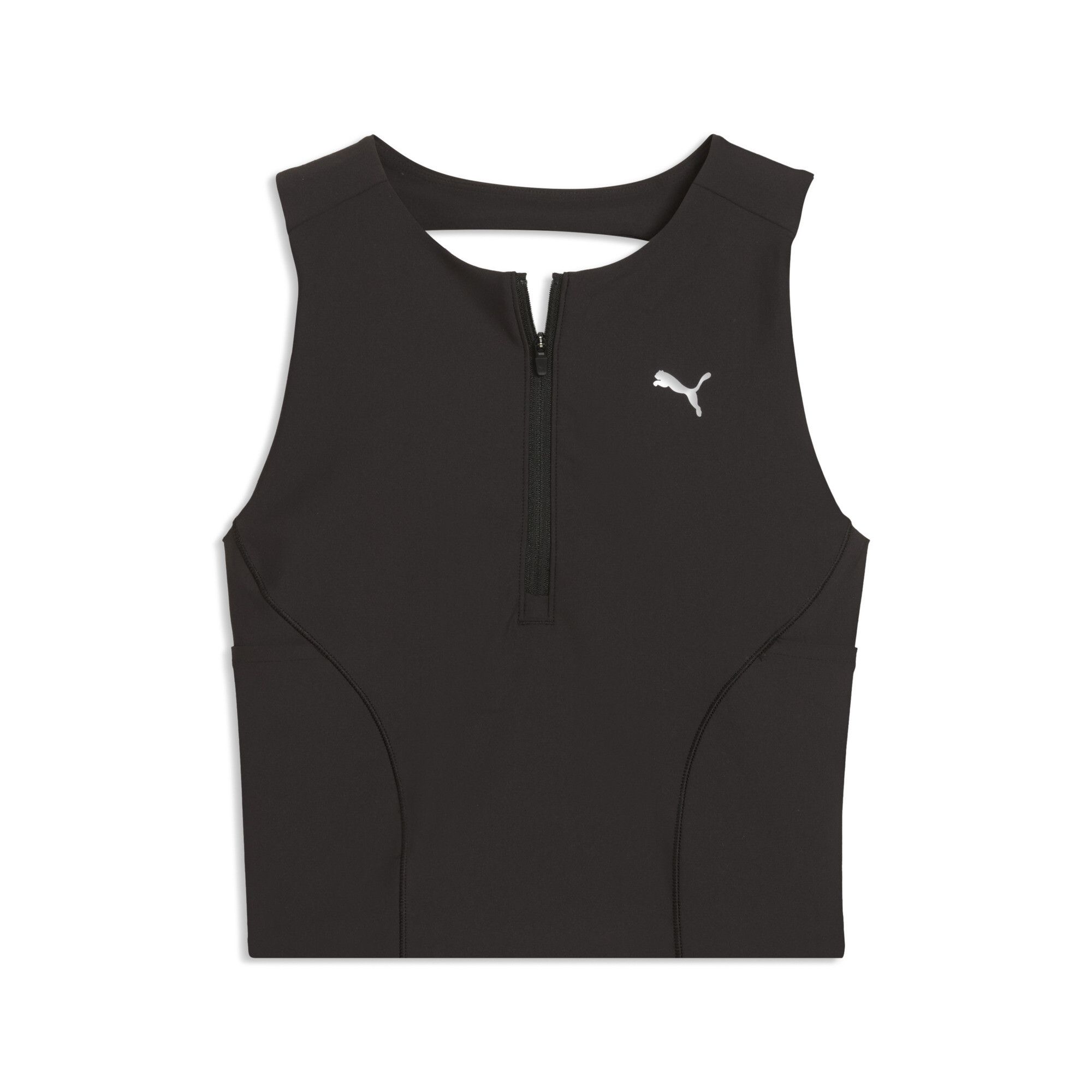 Camiseta de running crop de tirantes LIGHTSTRIDE para mujer, Ropa, Negro, XXS - PUMA - Modalova
