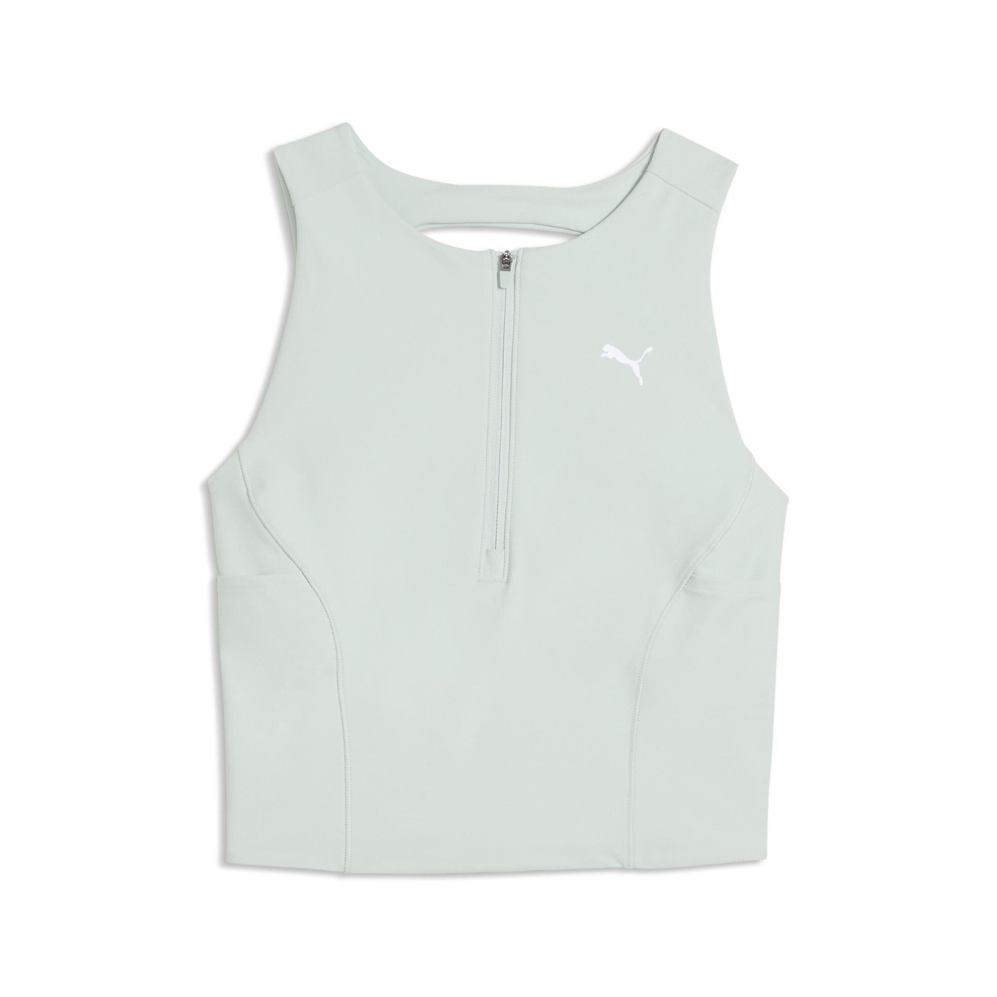 Camiseta de running crop de tirantes LIGHTSTRIDE para mujer, Ropa, Verde, XXS - PUMA - Modalova