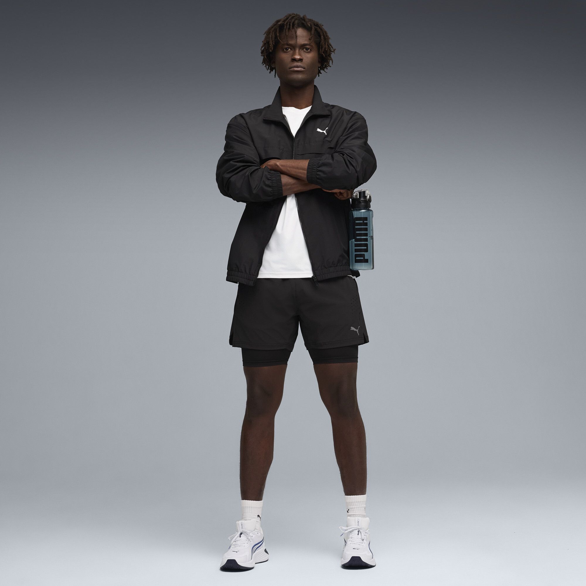 Pantaloni aderenti corti PWRMODE Base Layer da uomo, Accessori, Nero, S - PUMA - Modalova
