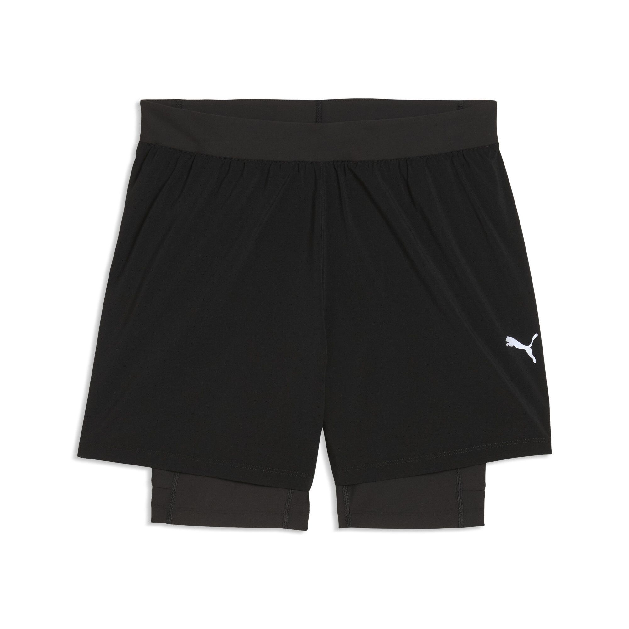Shorts da running Dreamrun 2 in 1 dryCELL 5" da uomo, Abbigliamento, Nero, S - PUMA - Modalova