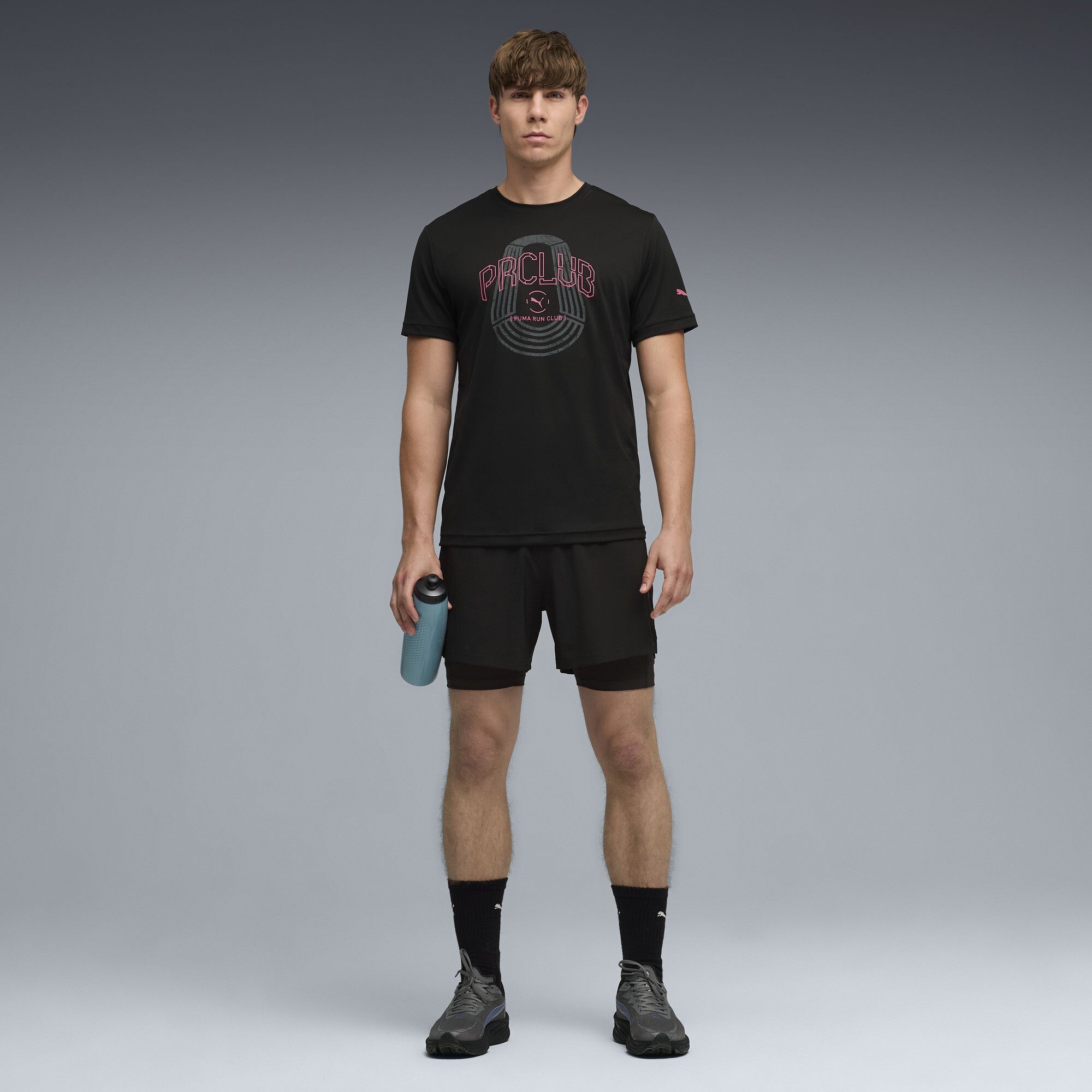 Shorts da running Dreamrun 2 in 1 dryCELL 5" da uomo, Abbigliamento, Nero, S - PUMA - Modalova