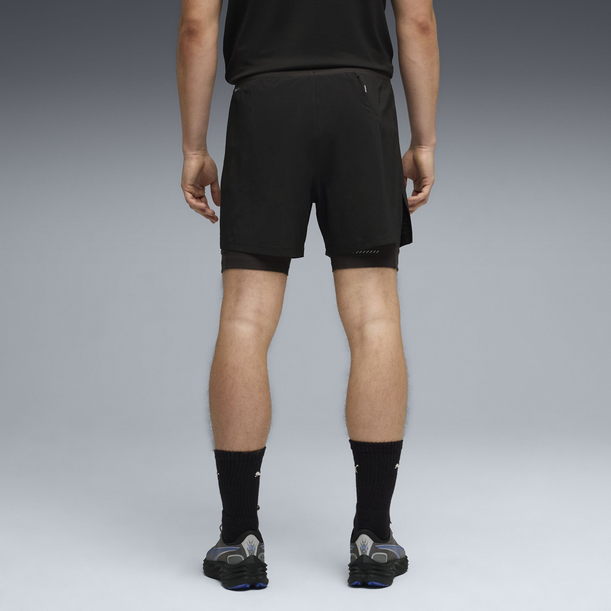 Shorts da running Dreamrun 2 in 1 dryCELL 5" da uomo, Abbigliamento, Nero, S - PUMA - Modalova