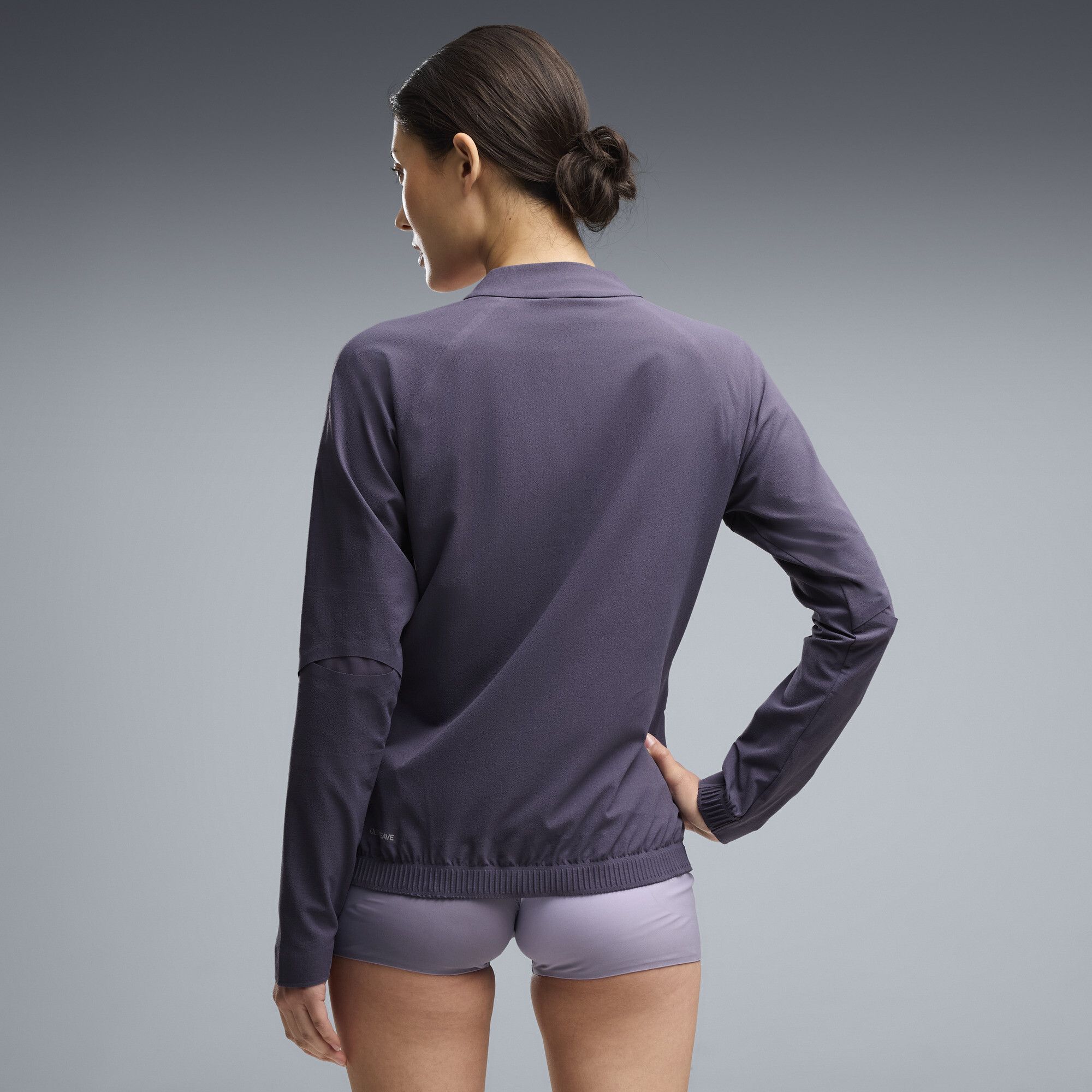 Chaqueta de running Lightspeed ULTRAWEAVE Graphic para mujer, Ropa, Gris, S - PUMA - Modalova