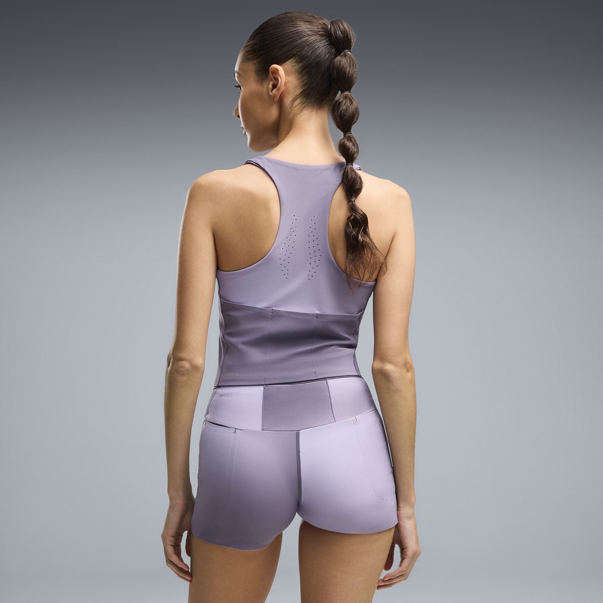 Crop top da running con stampa Lightspeed da donna, Accessori, Grigio, XXS - PUMA - Modalova