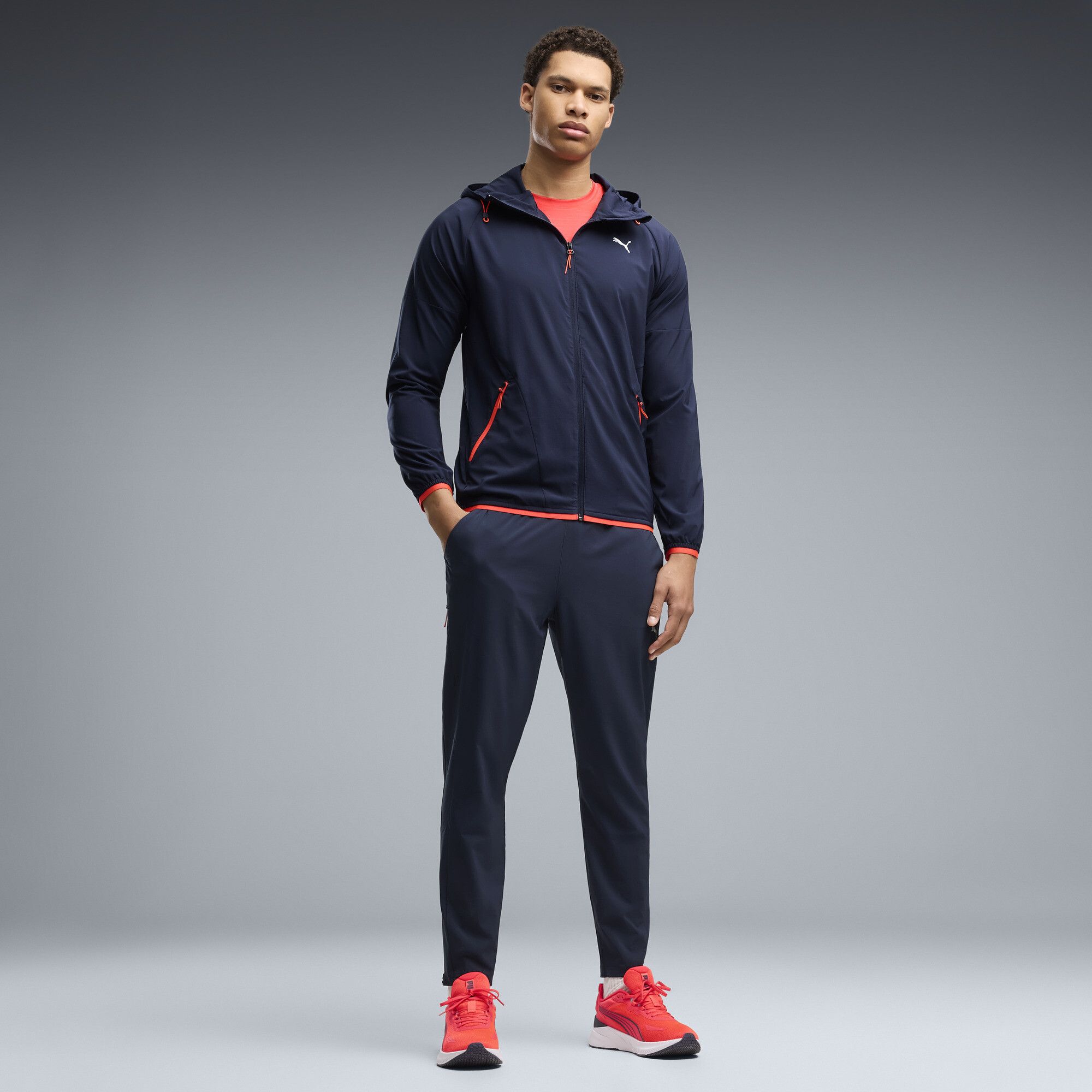 PWRTRAIN Stretch Gewebte Jacke mit Reißverschluss Herren, Kleidung, , S - PUMA - Modalova