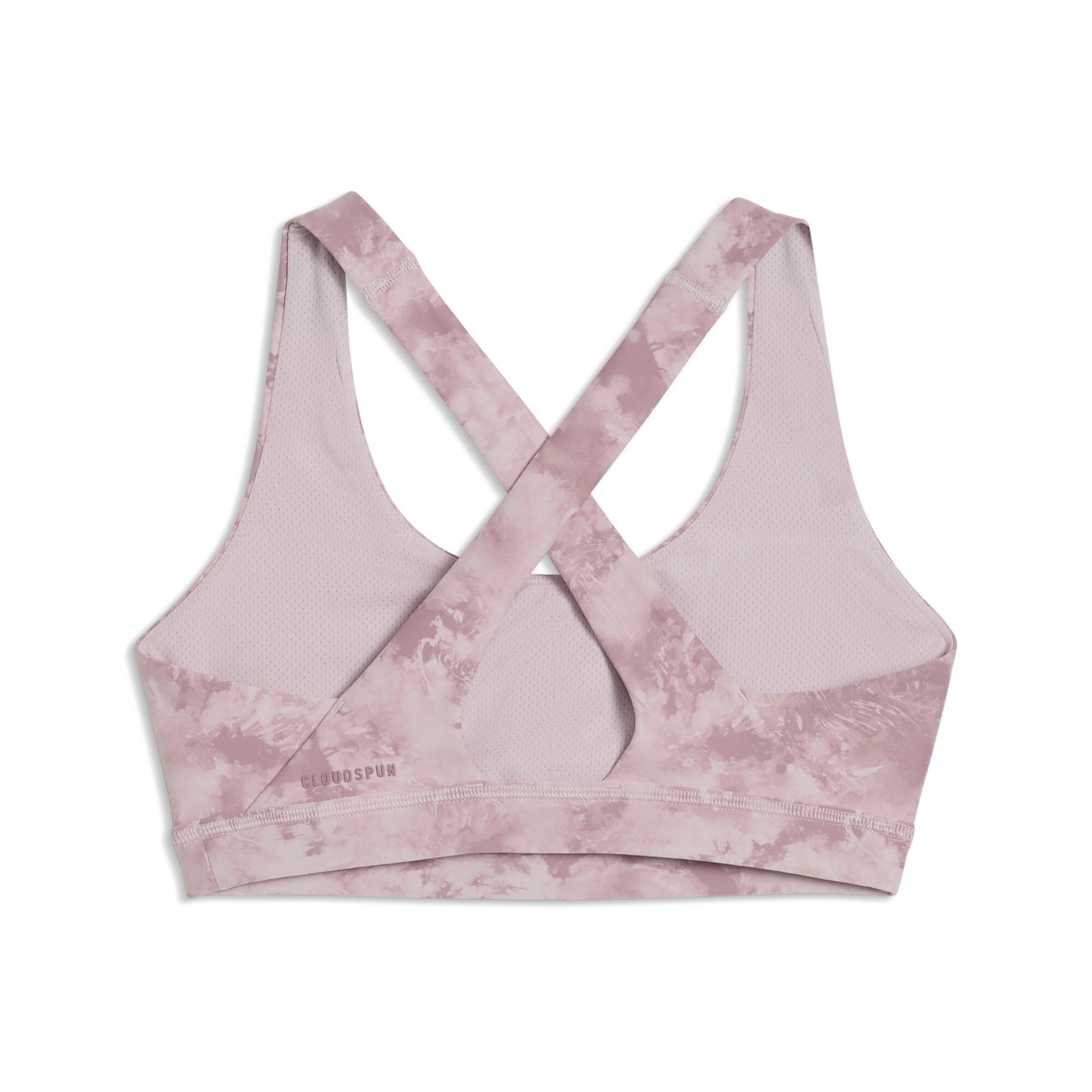 CLOUDSPUN Printed Sports Bra Women in Pink | Size Large - PUMA - Modalova