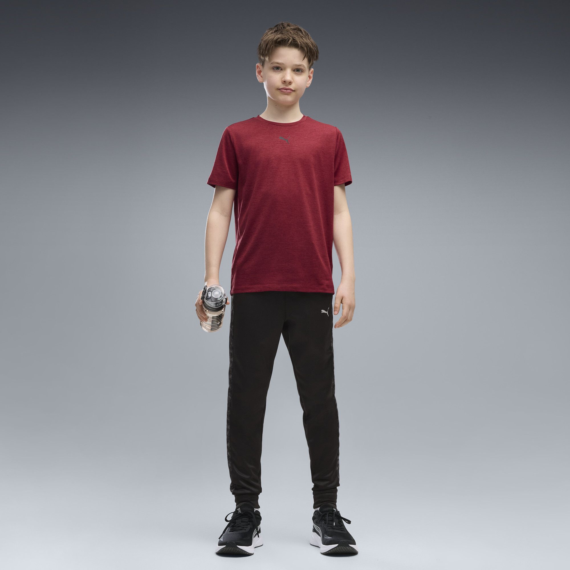 Train All Day Essentials Printed Slim Pants Youth in | Size 11-12 Youth - PUMA - Modalova