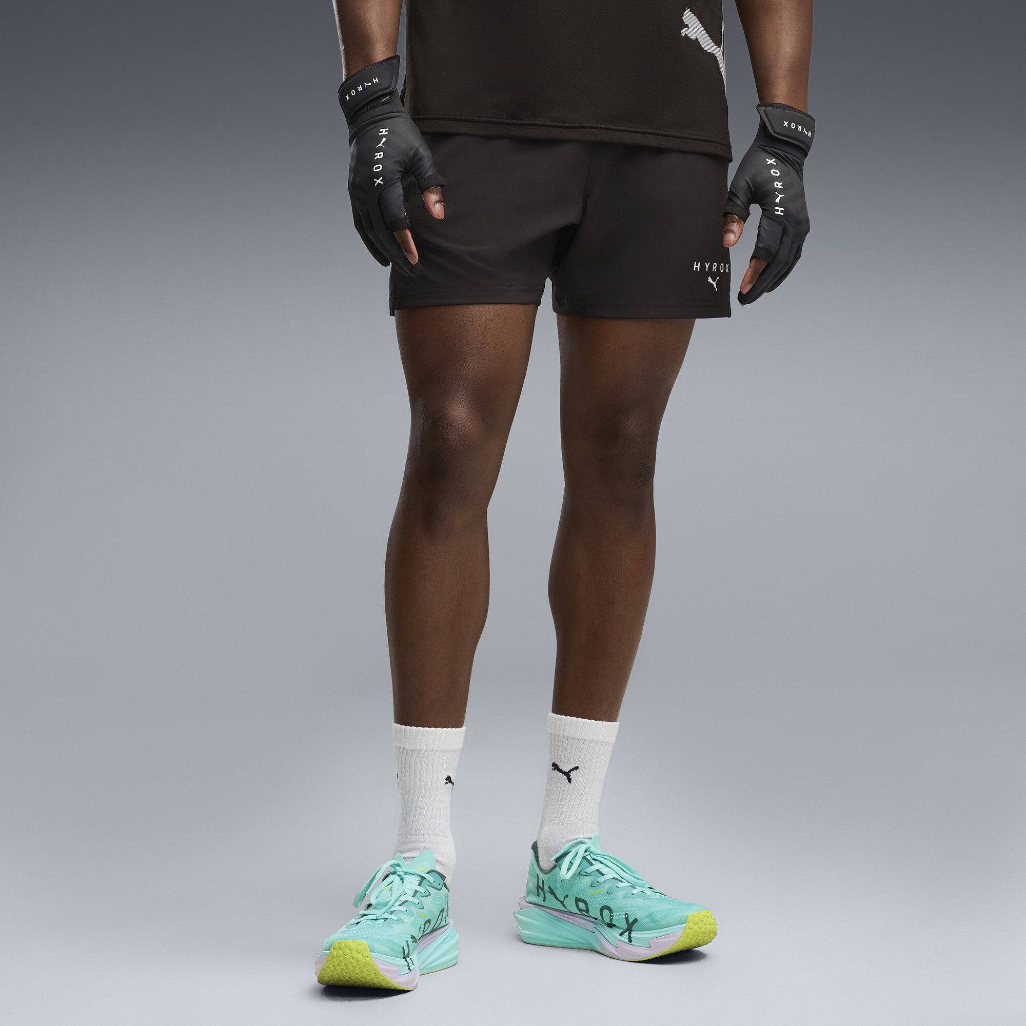 Shorts x HYROX PWRMODE 5" da uomo, Accessori, Nero, XXS - PUMA - Modalova
