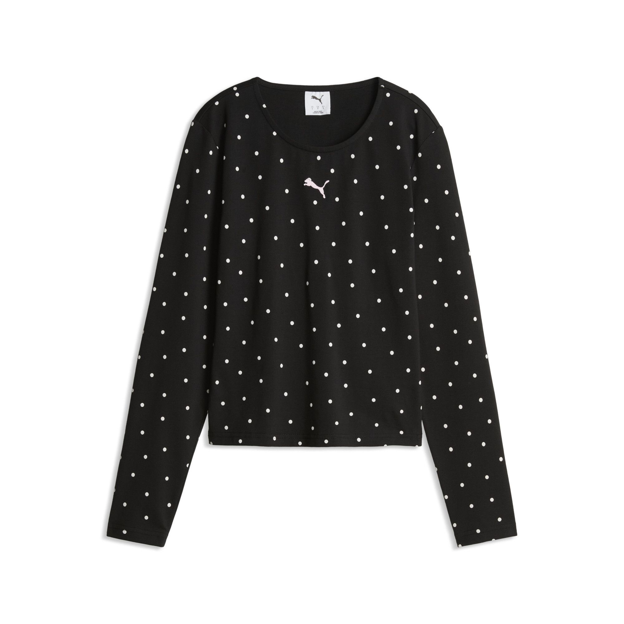 Long Sleeve Polka-Dot Baby T-Shirt Women in | Size Large - PUMA - Modalova